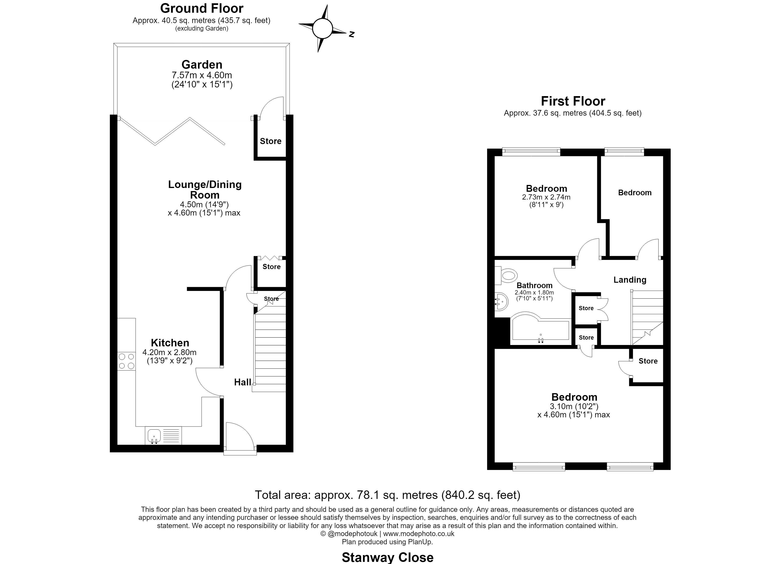 13, Stanway Close, Chigwell floorplan