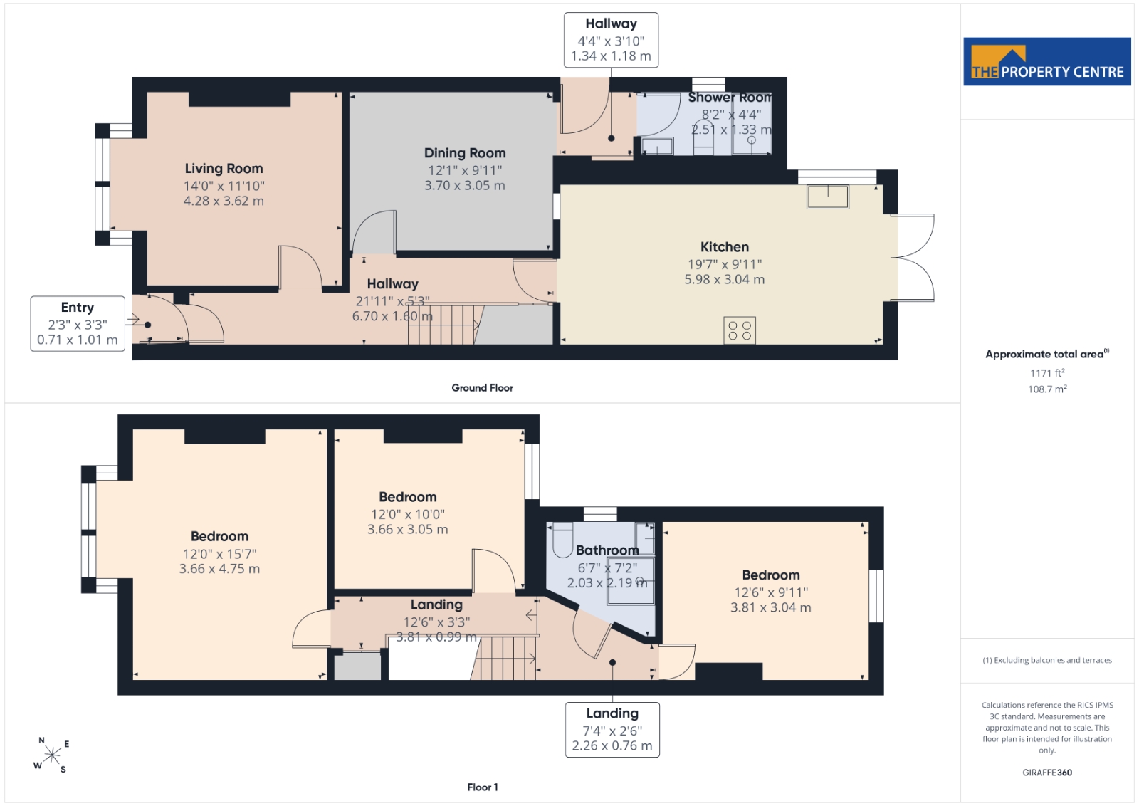 9, Waverley Road, Gloucestershire floorplan