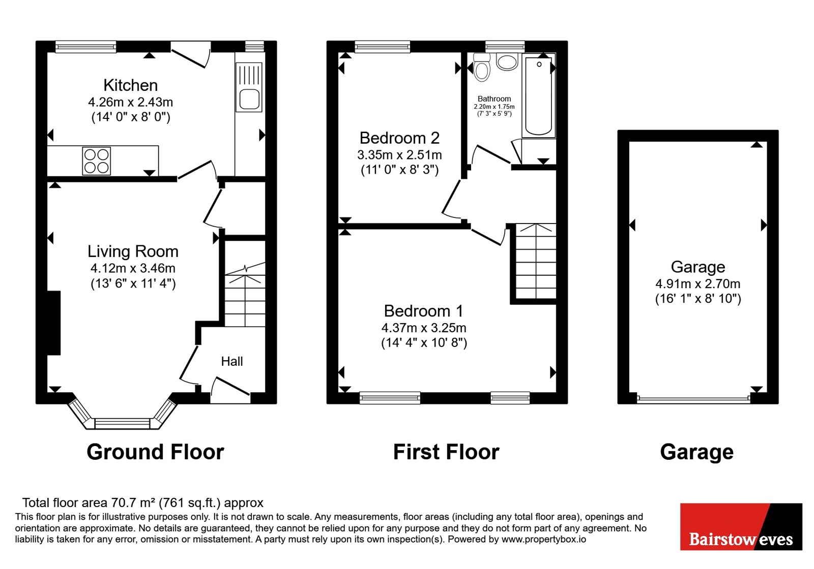 9, Elgar Road, West Midlands floorplan