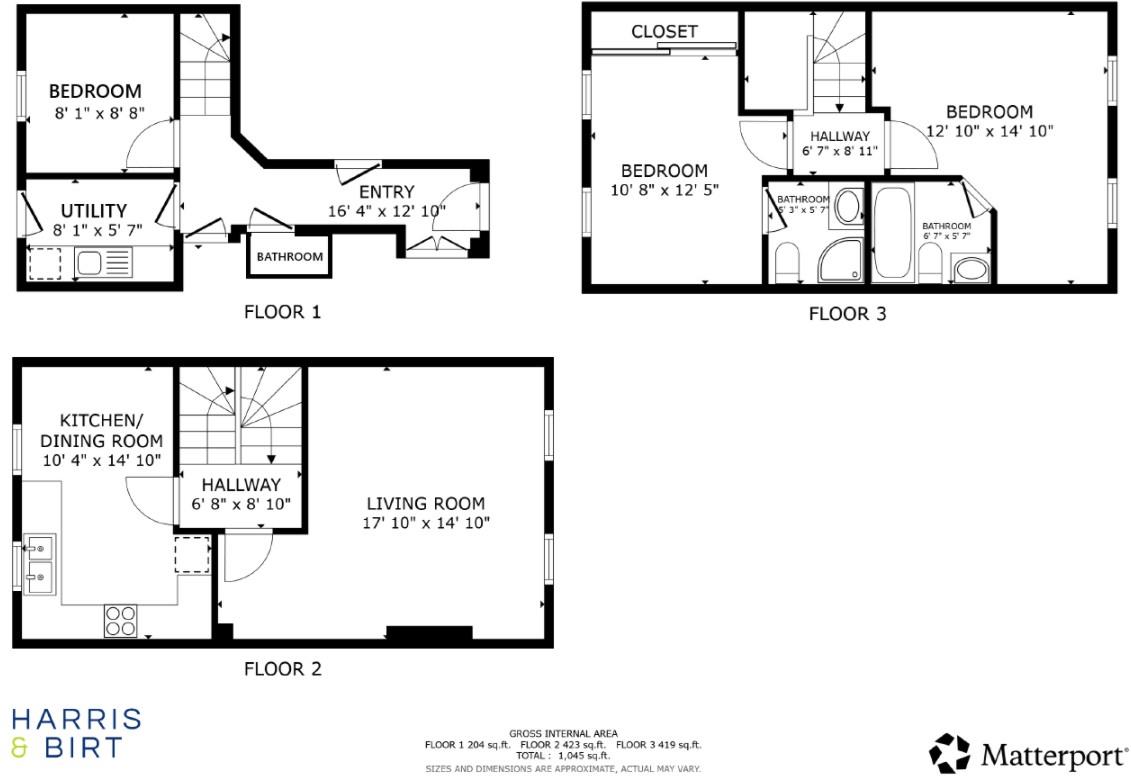 9, Poets Way, Pontyclun floorplan