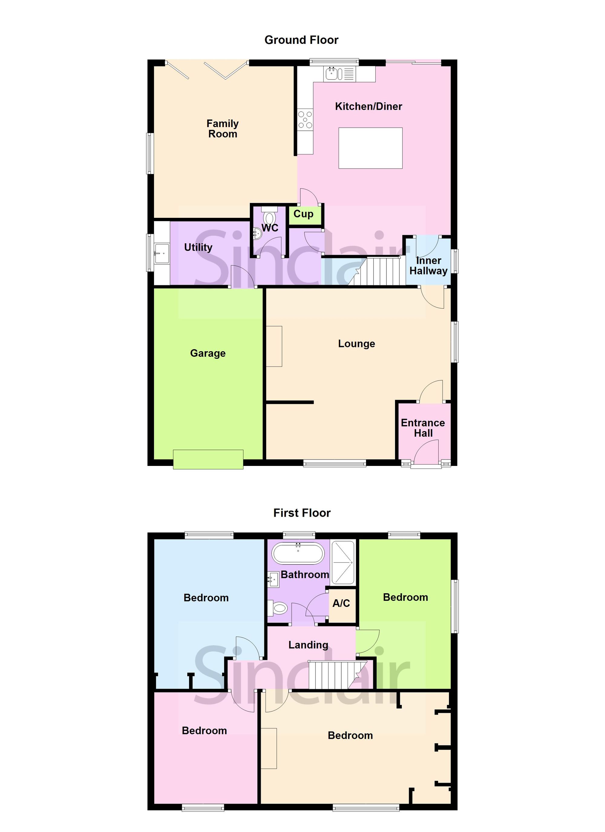 27B Barton Road, Nuneaton floorplan