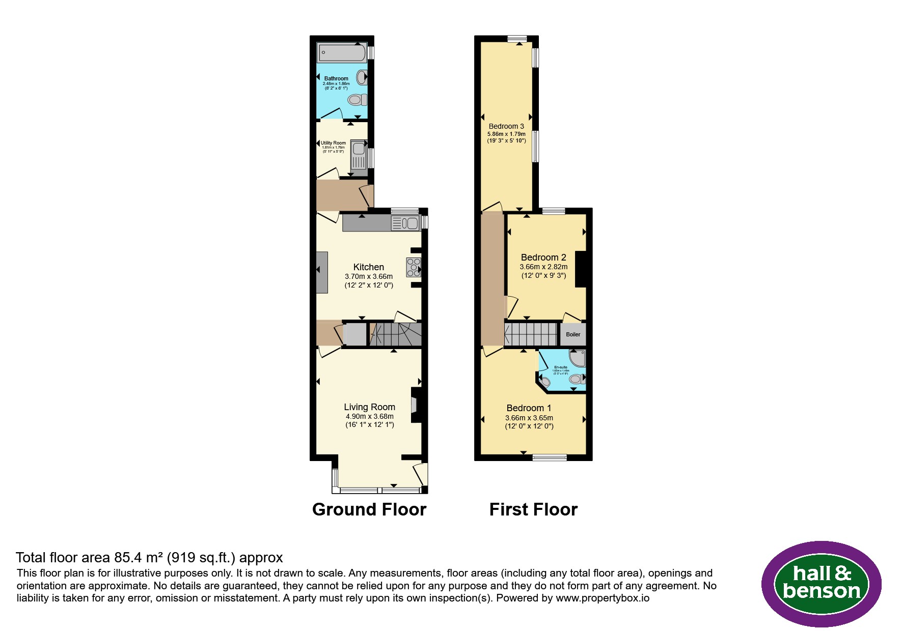 4, Moor End, Derby floorplan