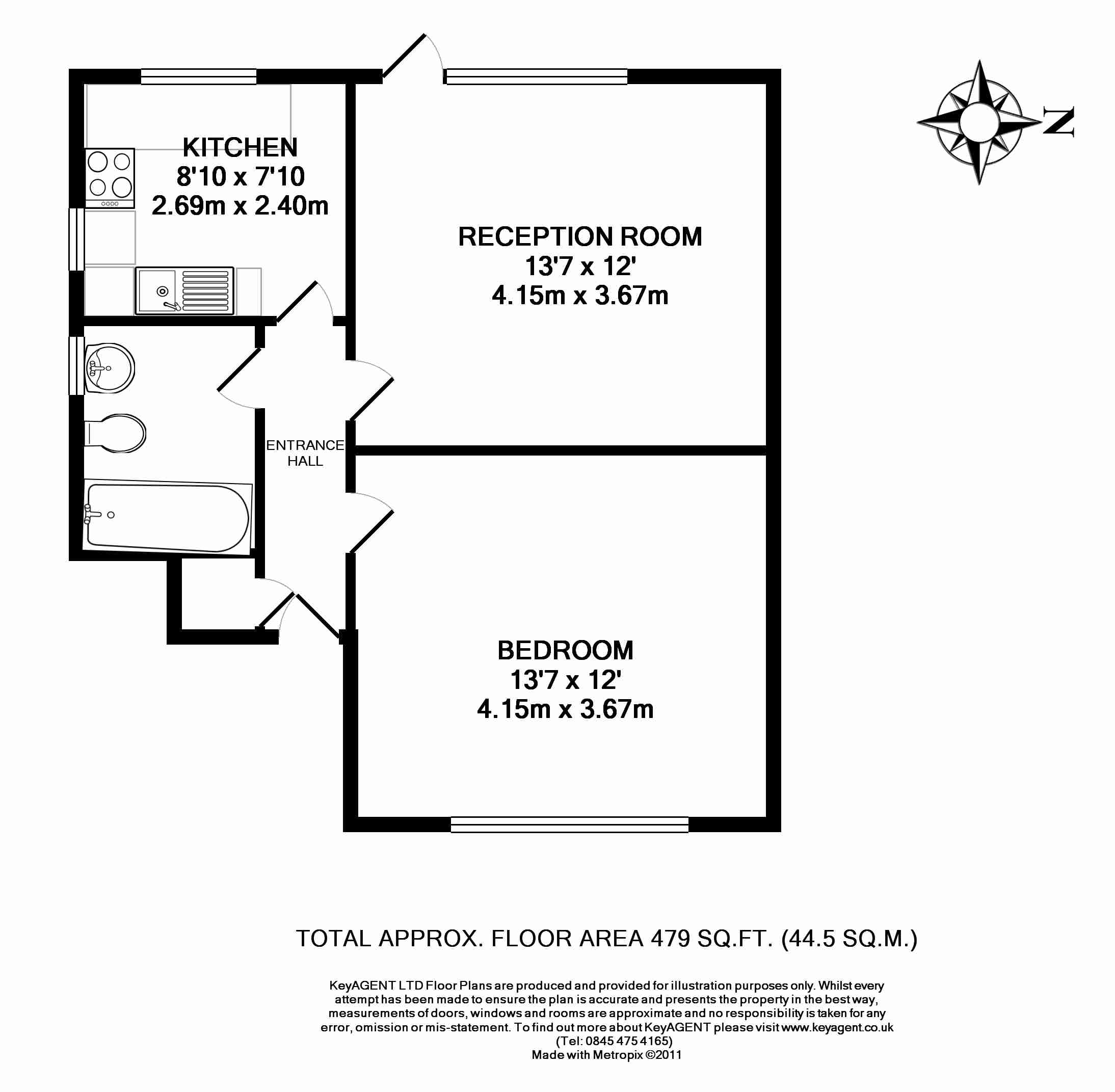 1 Bedrooms Flat to rent in Fane Drive, Berinsfield, Oxford OX10