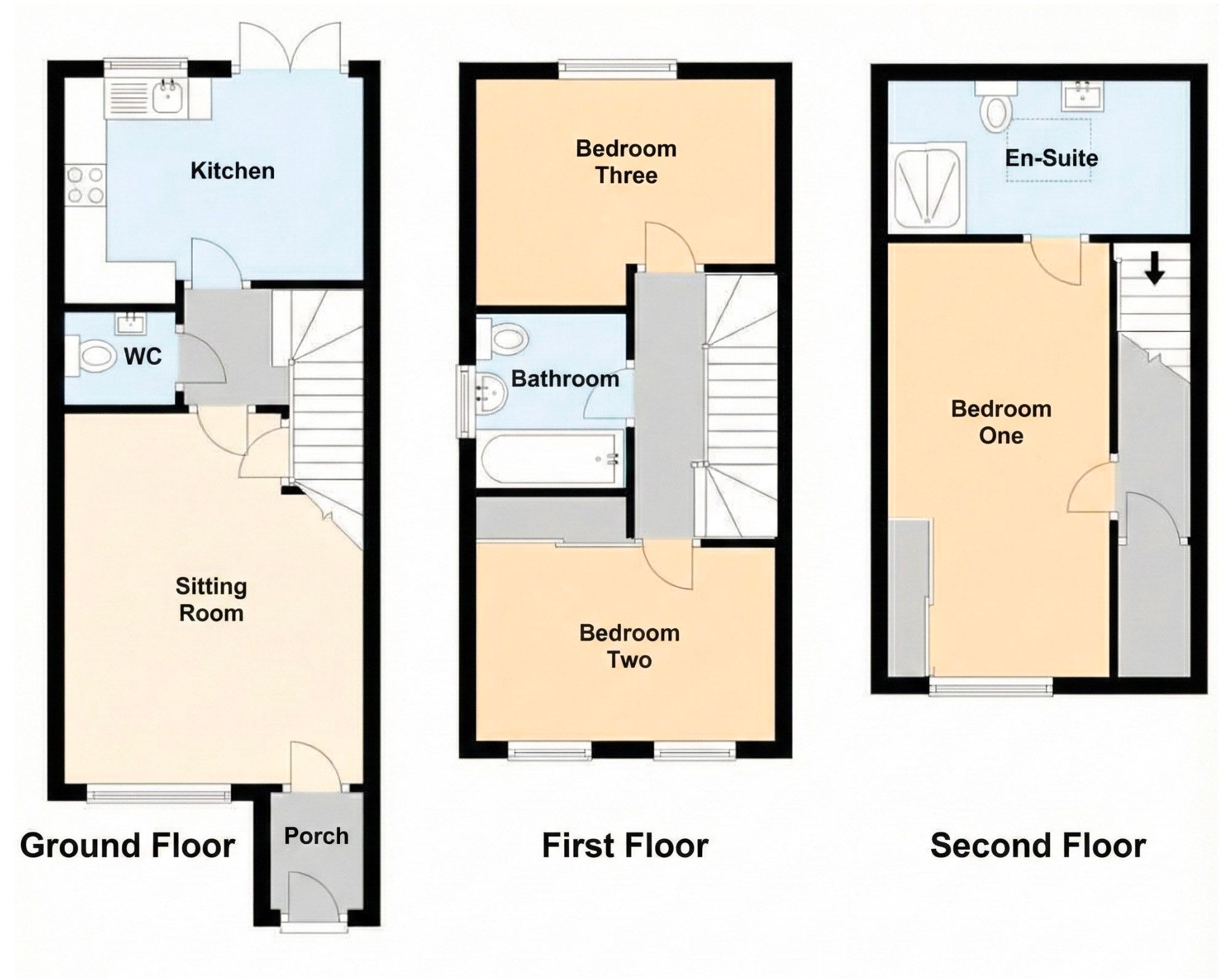 8 Orson Walk, Ipswich floorplan