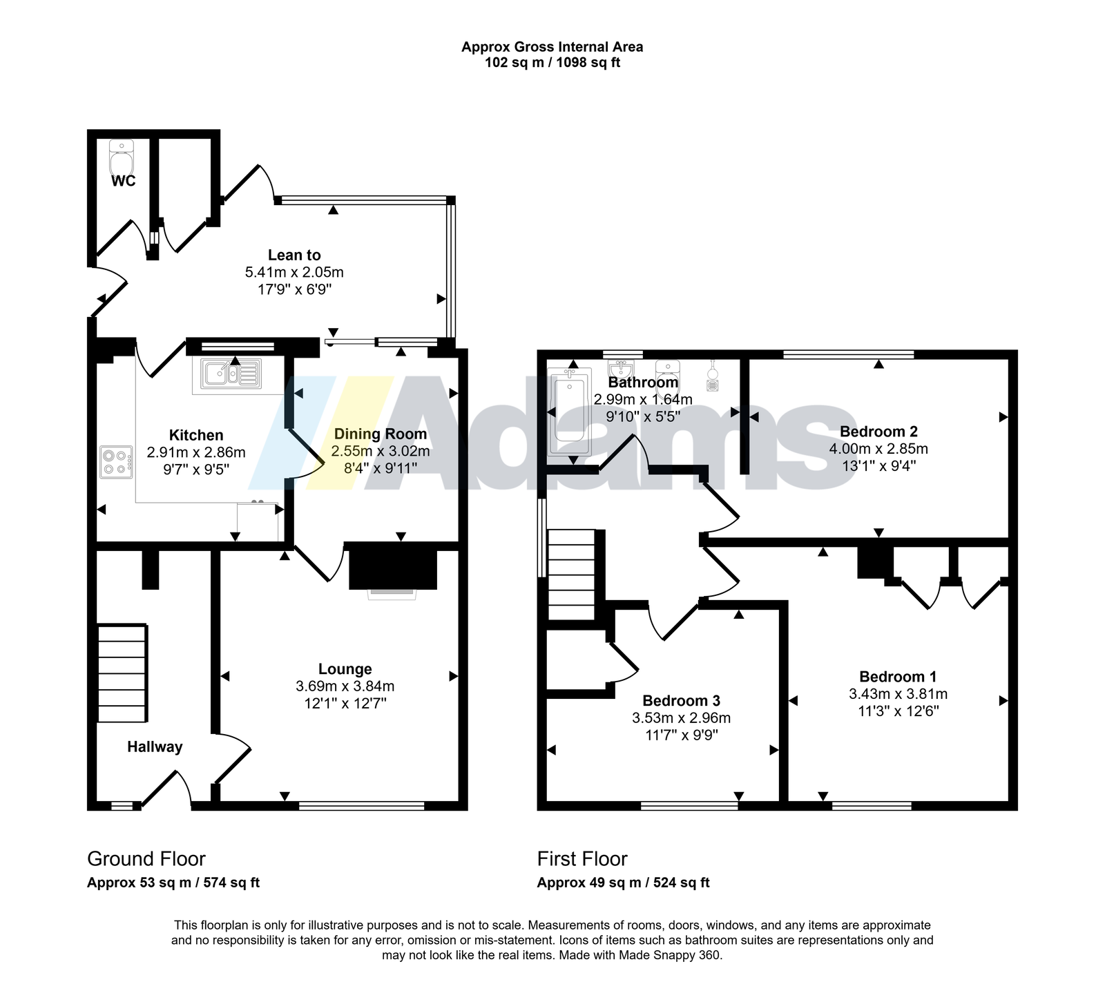 11, Cherry Tree Avenue, Runcorn floorplan