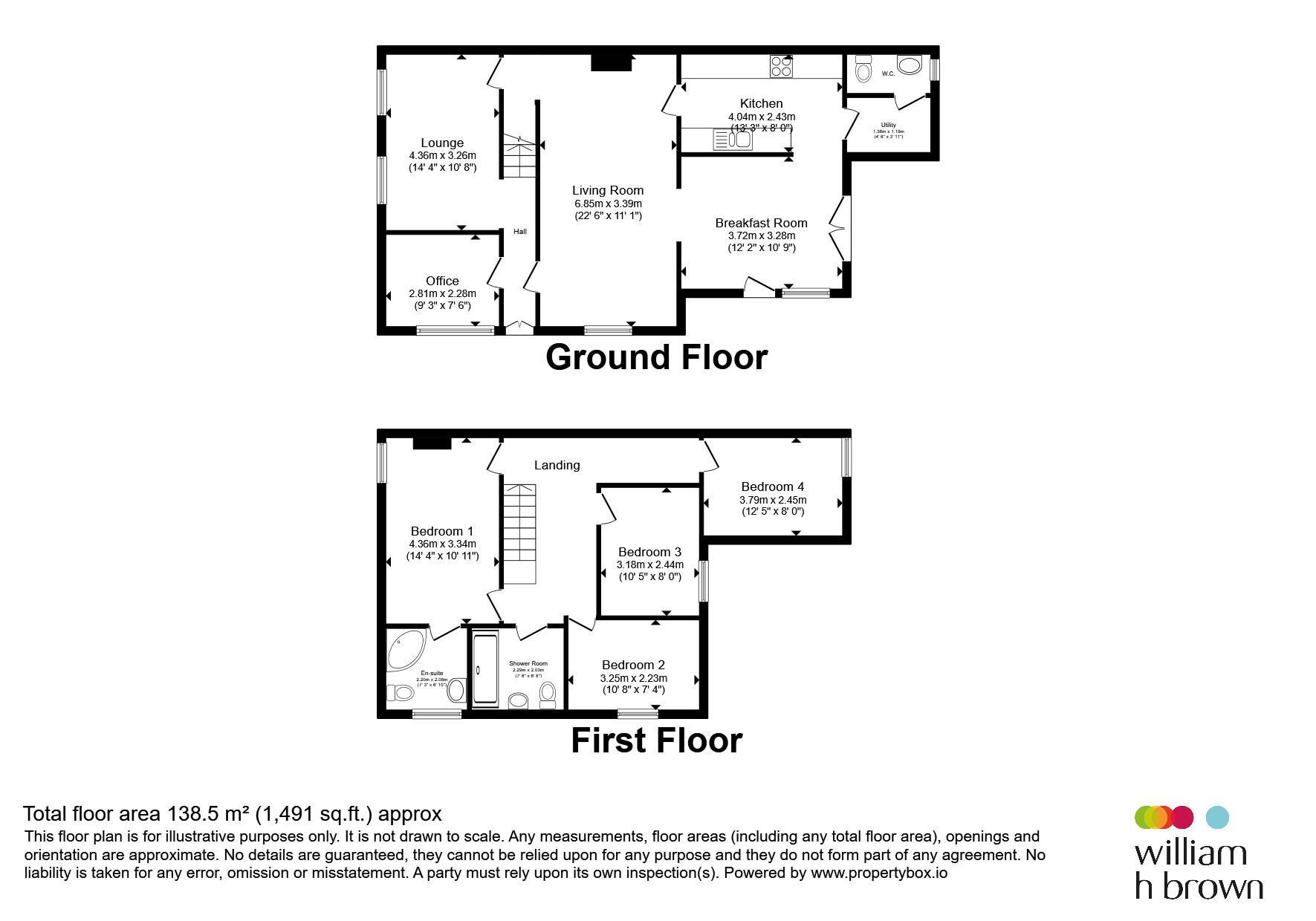 1, Coronation Terrace, Newark floorplan