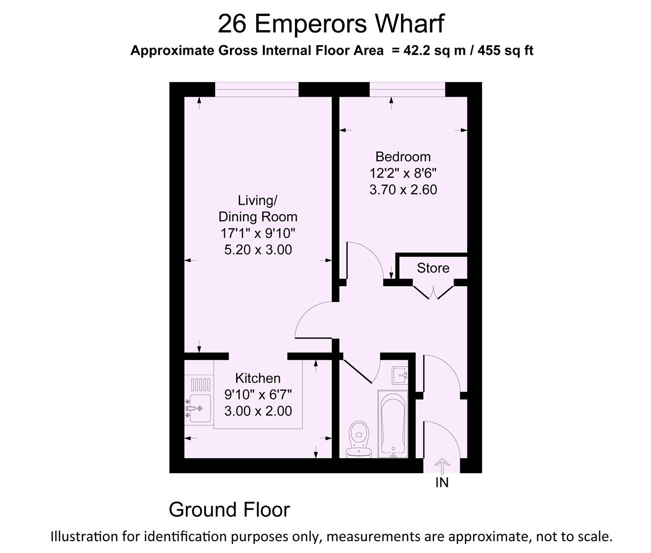 26 Emperors Wharf, Skeldergate, York floorplan