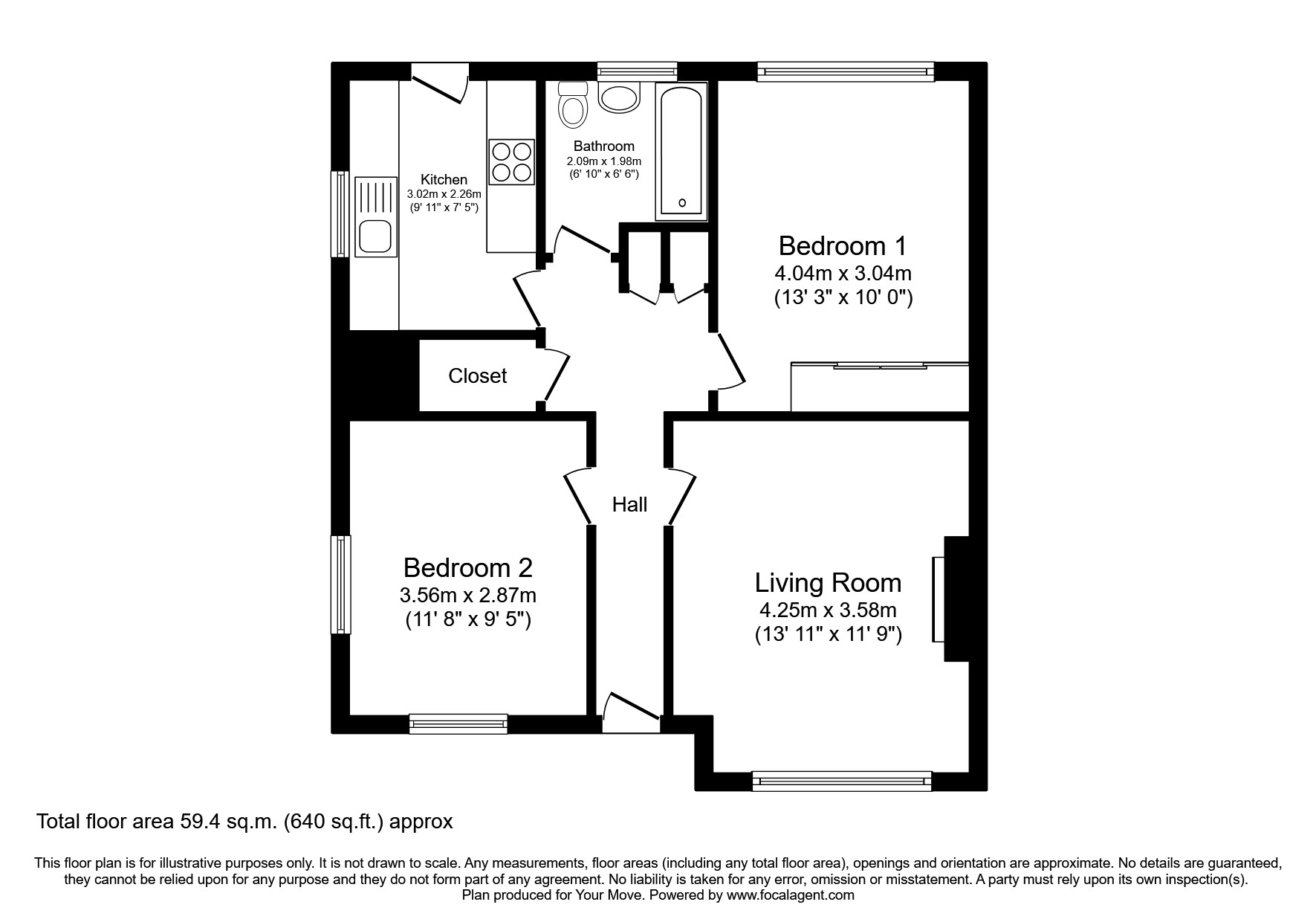 Verona Drive, Surbiton KT6, 2 bedroom for sale 64290782