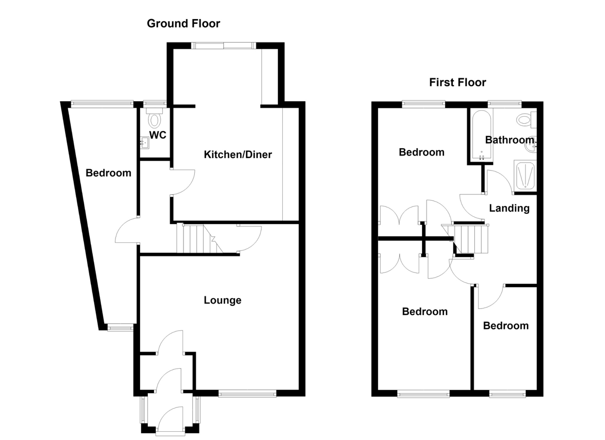51A Lower Higham Road, Gravesend, Kent floorplan