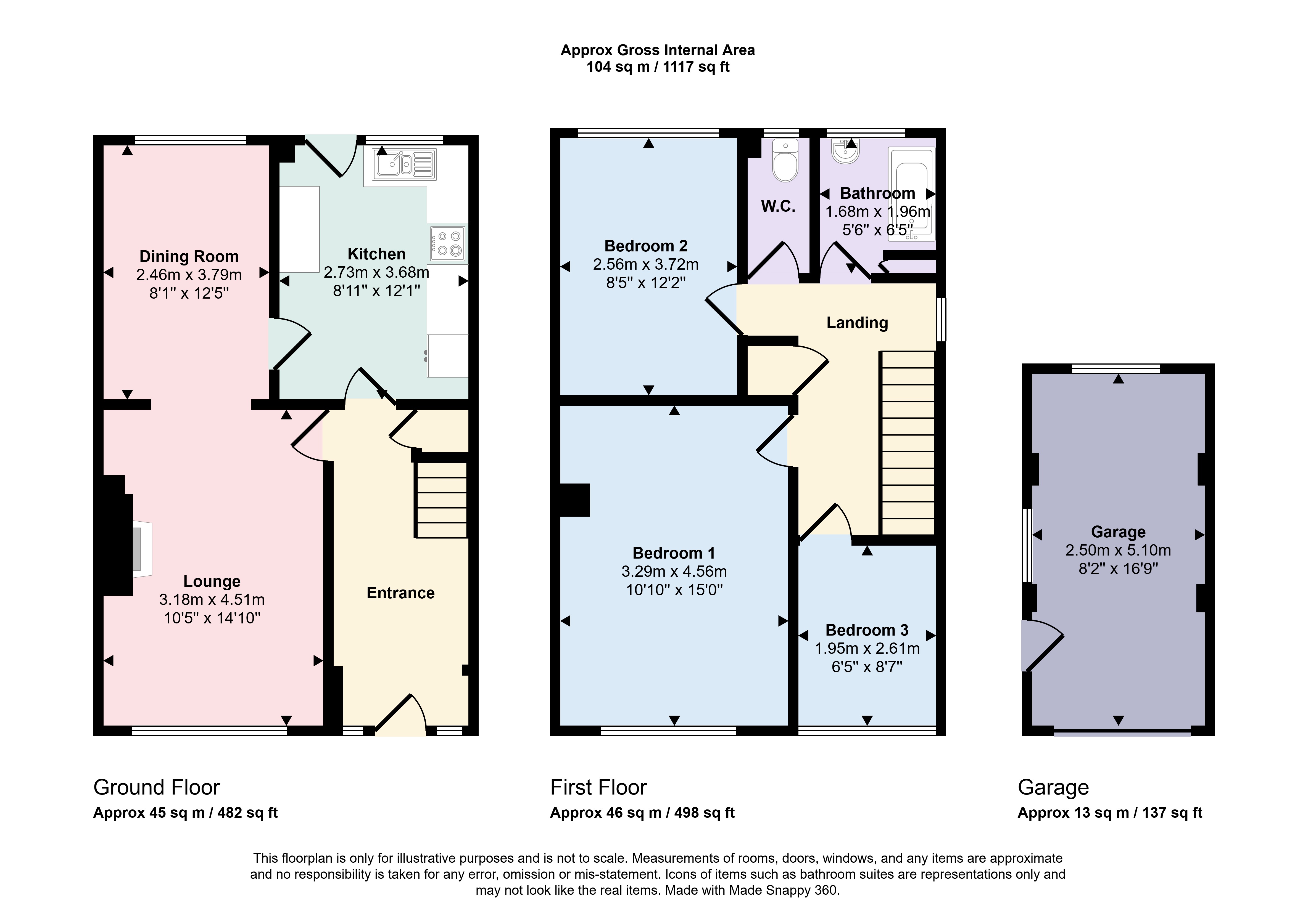84, Pemberton Park, Llanelli floorplan