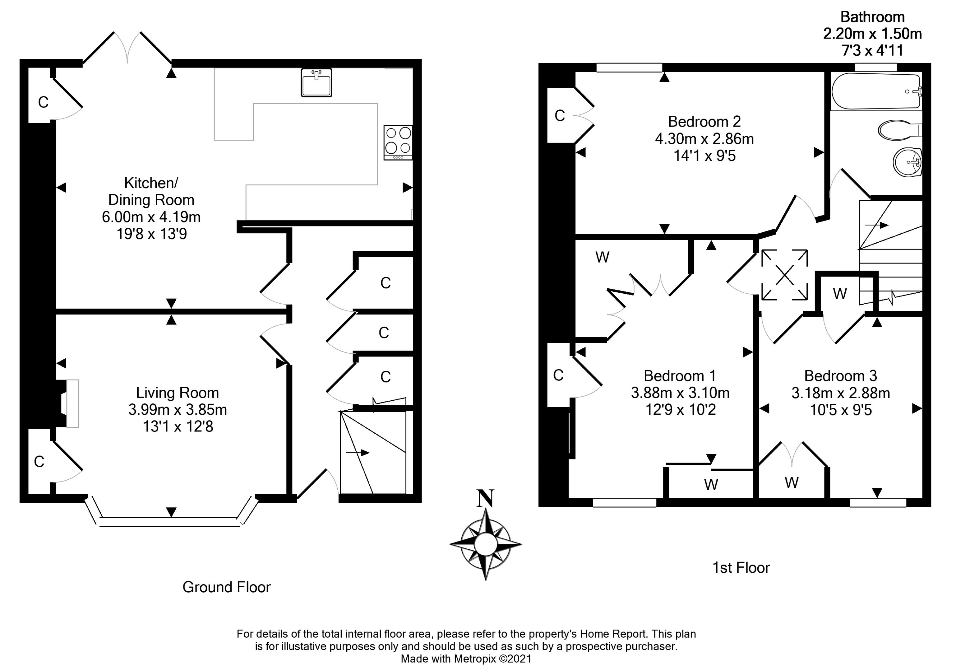 28 Corstorphine Bank Terrace, Corstorphine, Edinburgh EH12, 3 bedroom