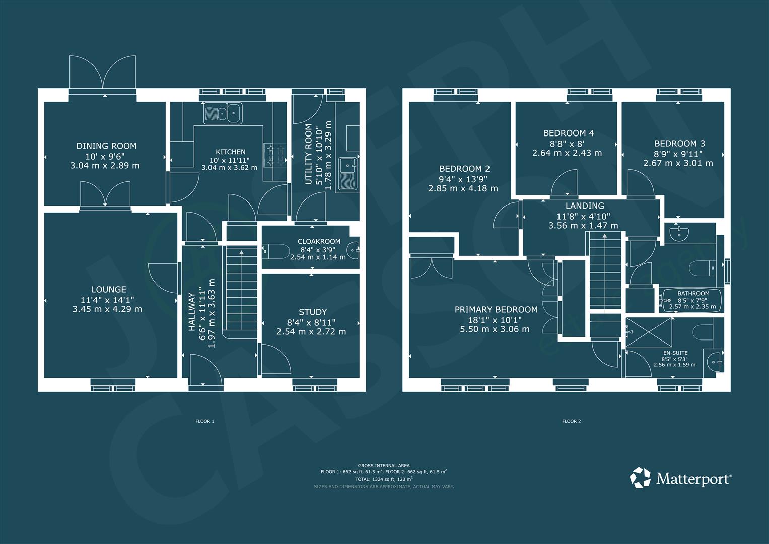 17, Avill Crescent, Taunton floorplan