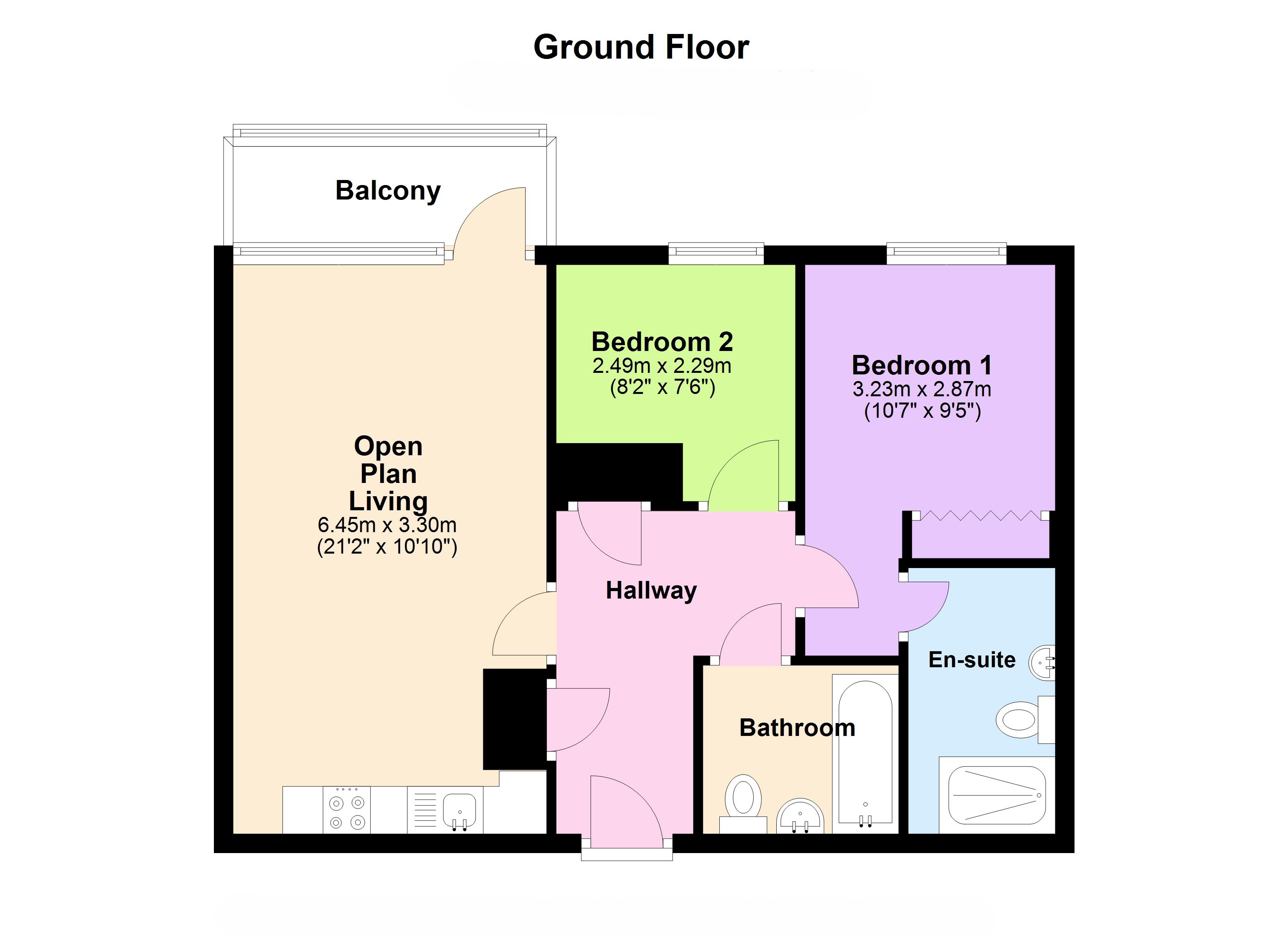37, Mill Street, Plymouth floorplan
