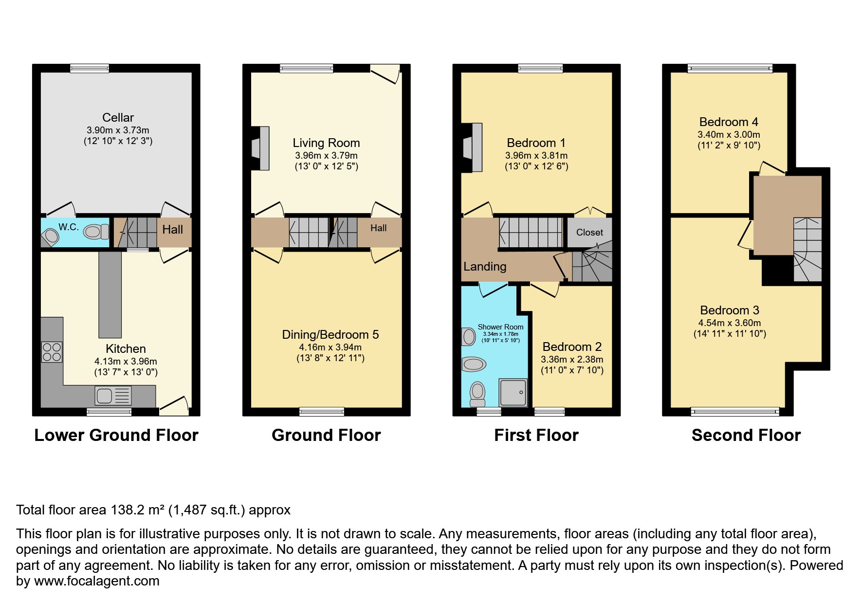 6, Hampden Street, Bradford floorplan