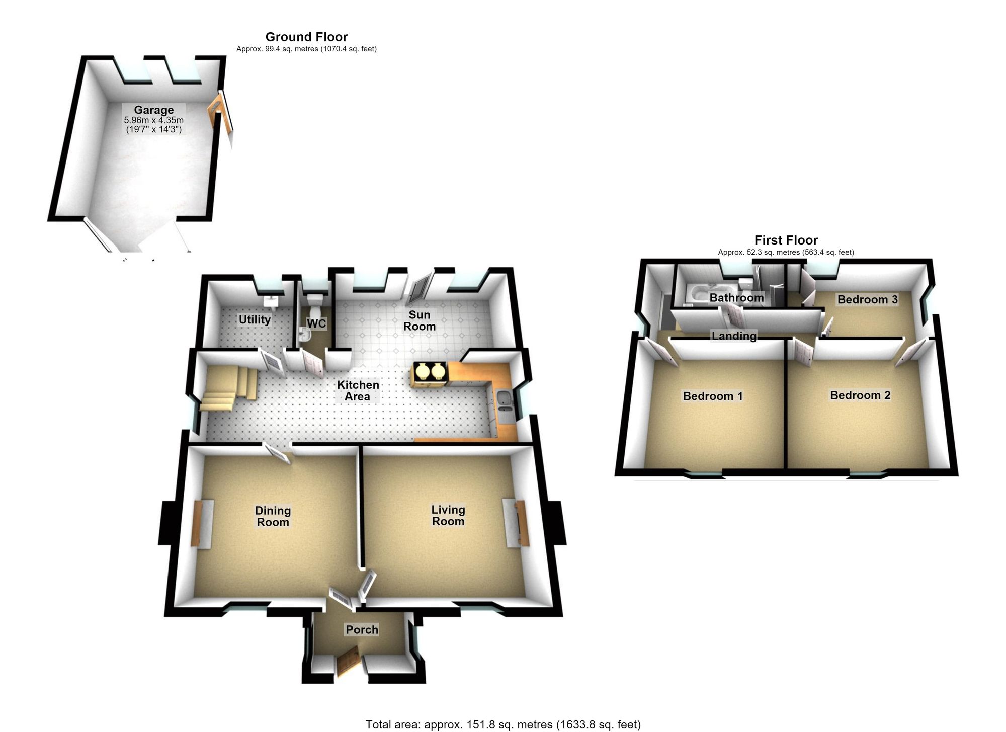 11A Clixby lane, Grasby floorplan