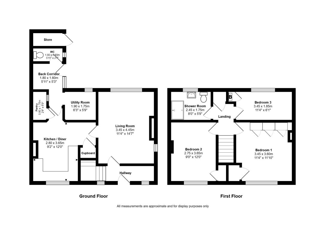 34, Castle Road, Loughborough floorplan