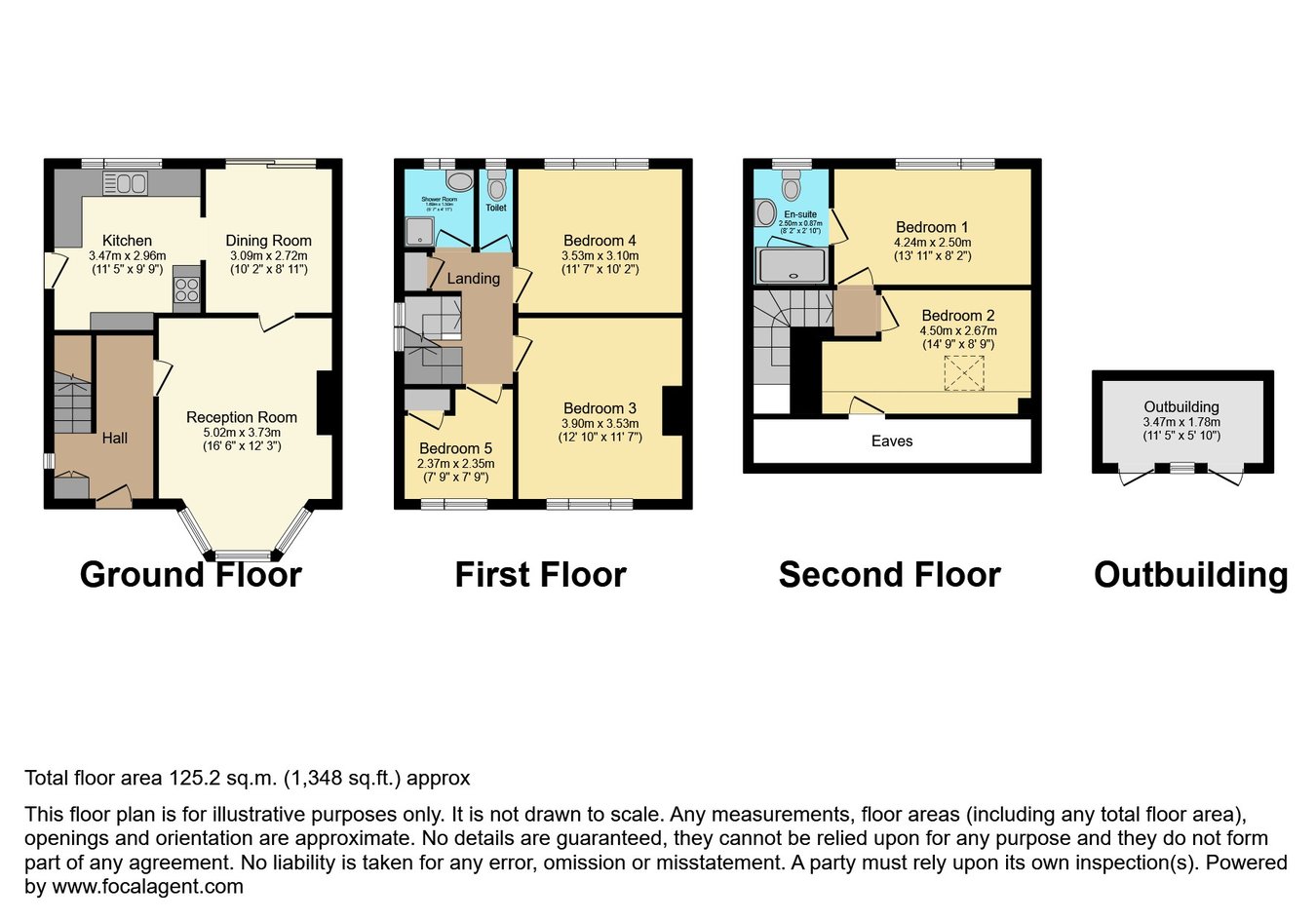 145, Coates Way, Watford floorplan