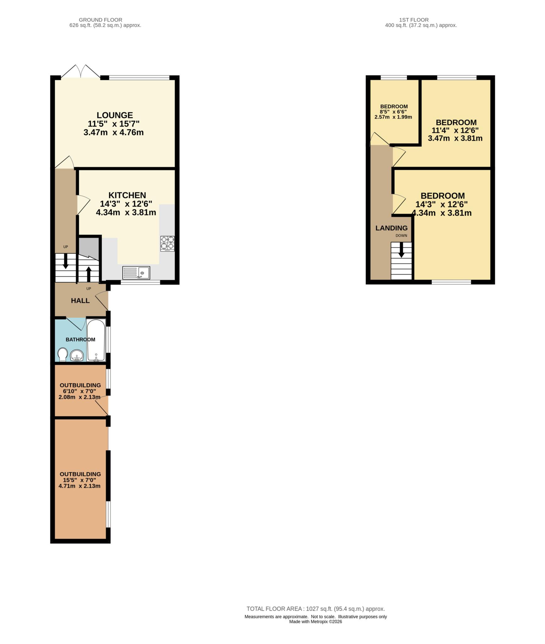 33, Carrington Road, High Wycombe floorplan