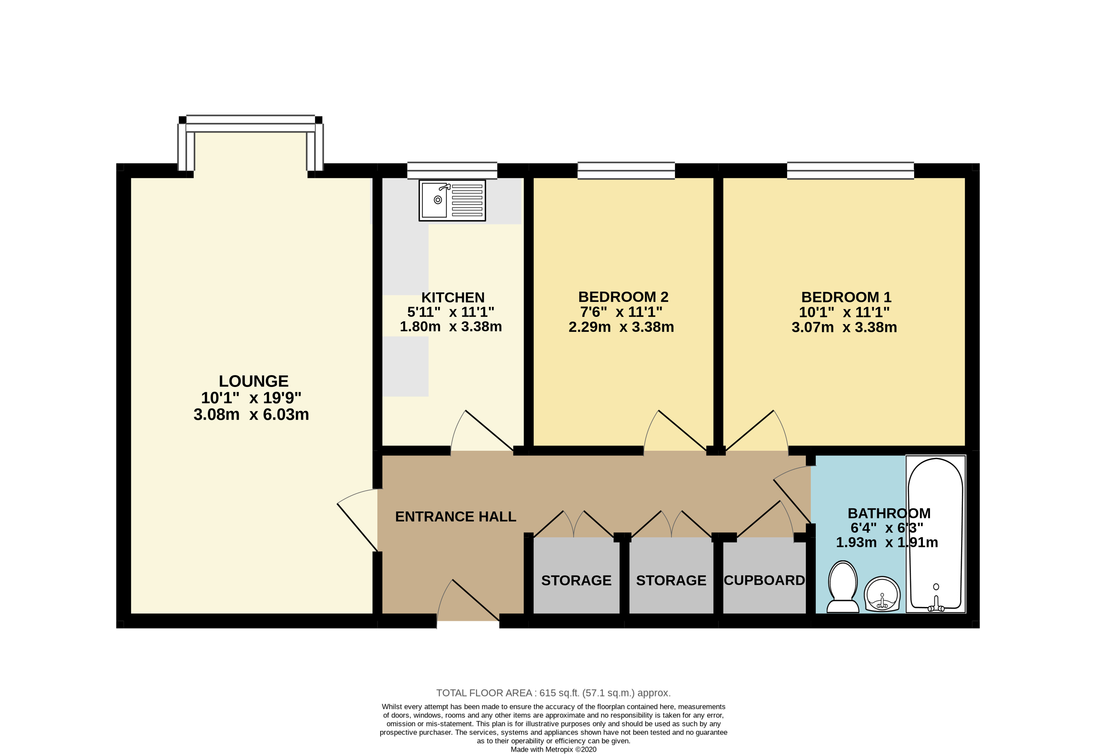 1 bed flat for sale in Hadley Parade, High Street, EN5 Zoopla