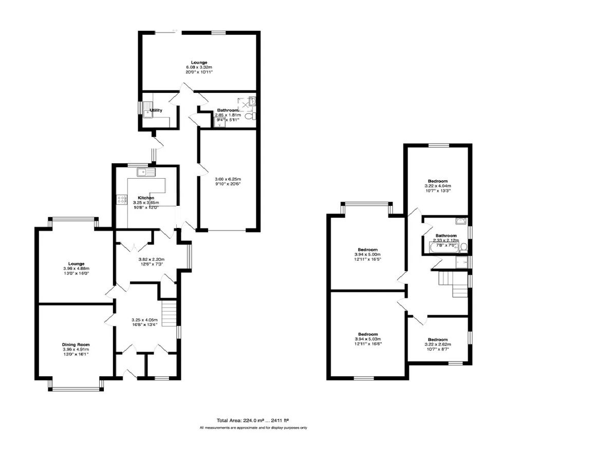 248 Garstang Road, Preston floorplan