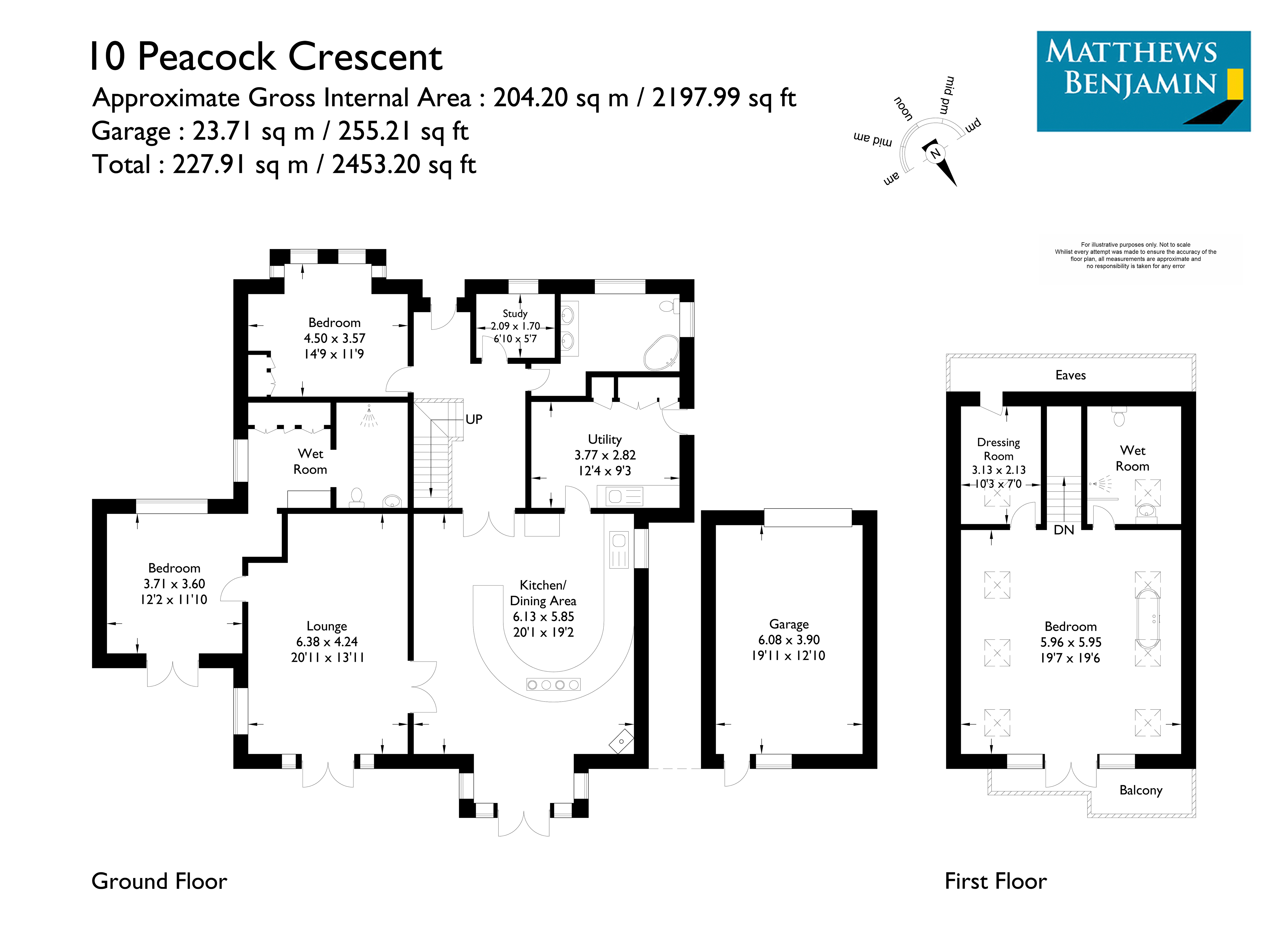 3 Bedrooms Detached house to rent in 10 Peacock Crescent, Hest Bank, Lancaster, Lancashire LA2