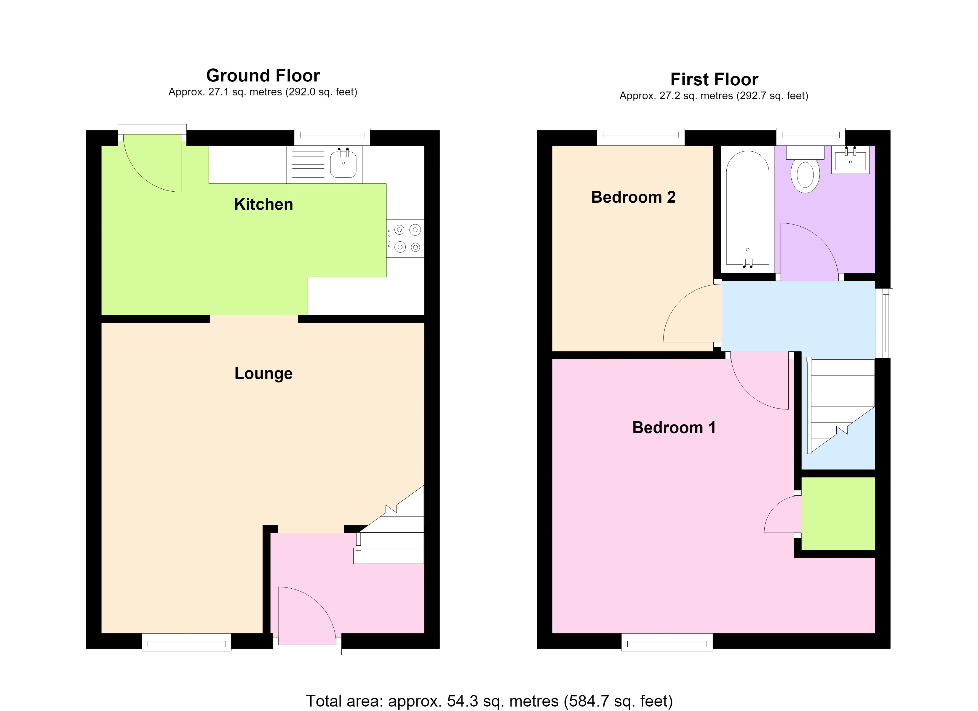 2, Linley Close, Bridgwater floorplan