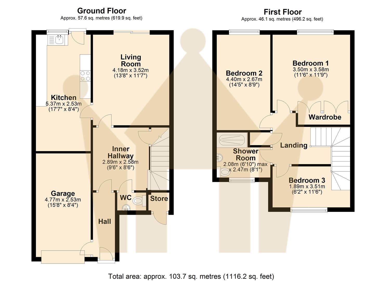 Archer Close, Studley B80, 3 bedroom end terrace house for sale