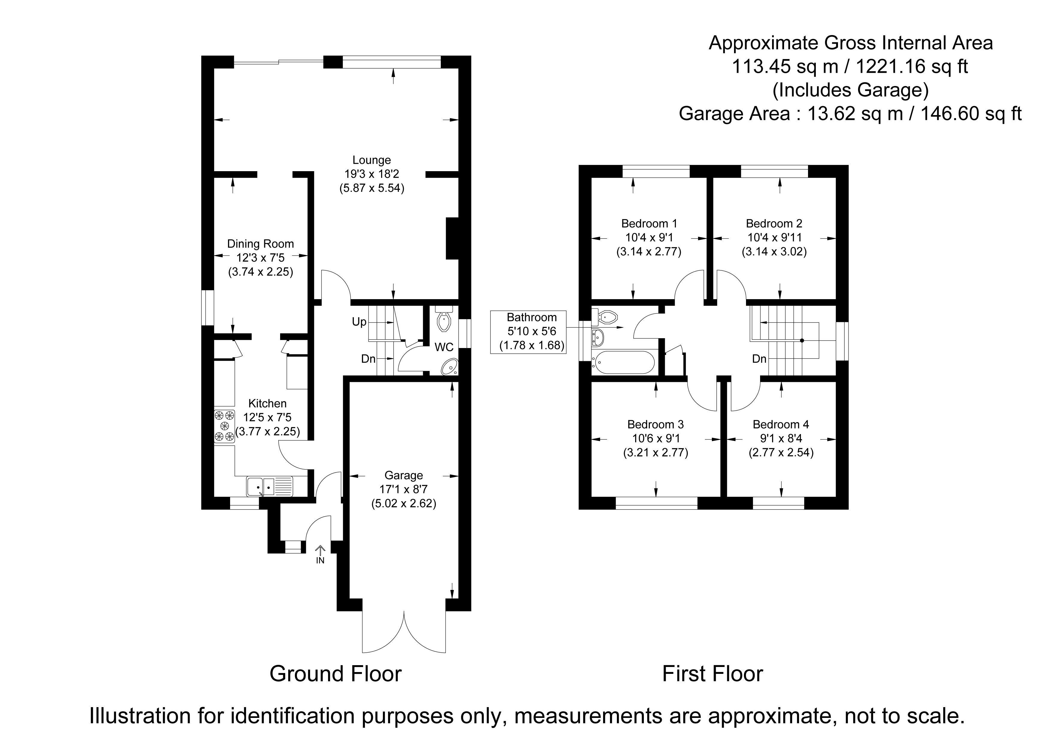16, Balmoral Close, Cippenham floorplan