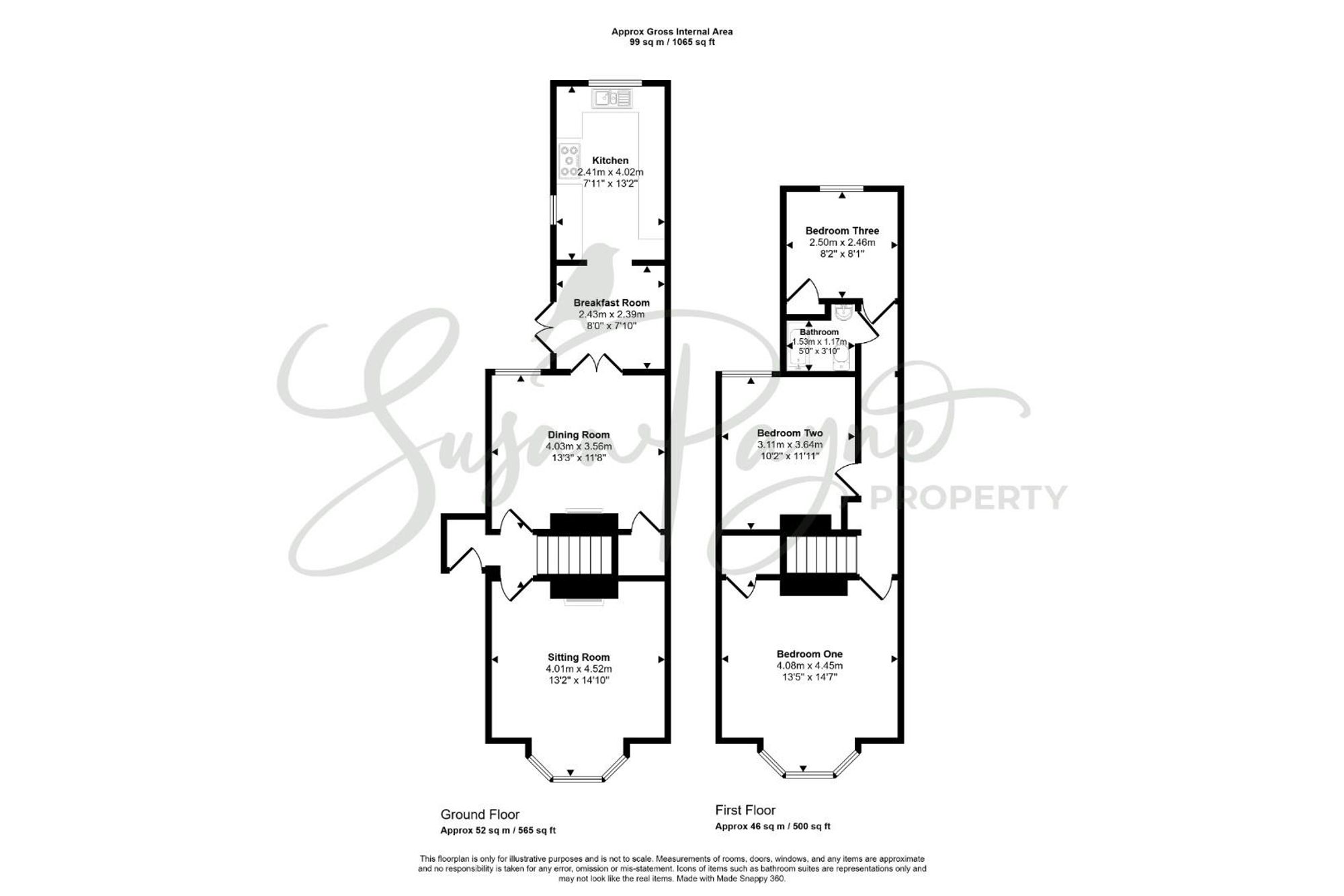 57, Alvington Road, Carisbrooke floorplan