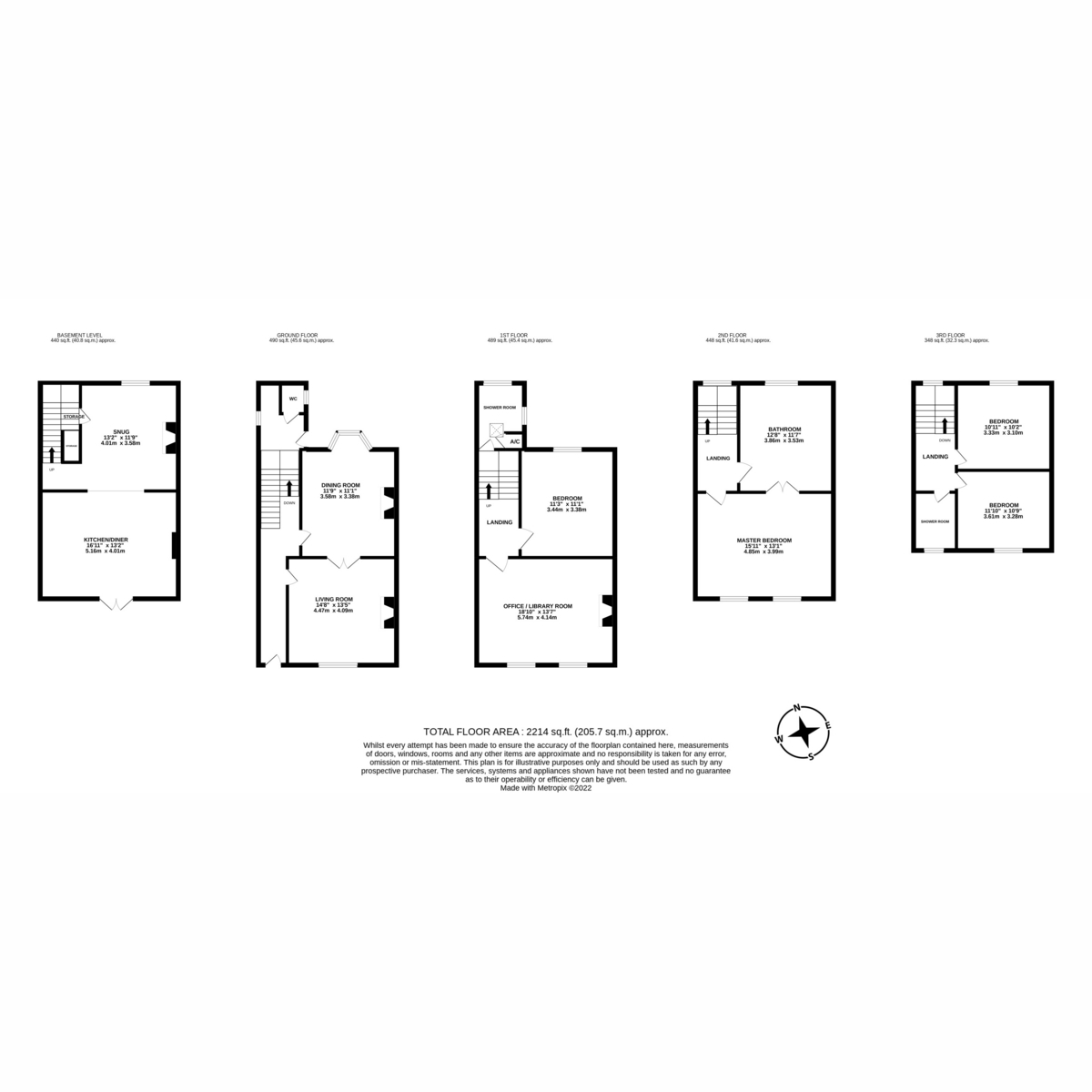 5, The Crescent, Wisbech floorplan