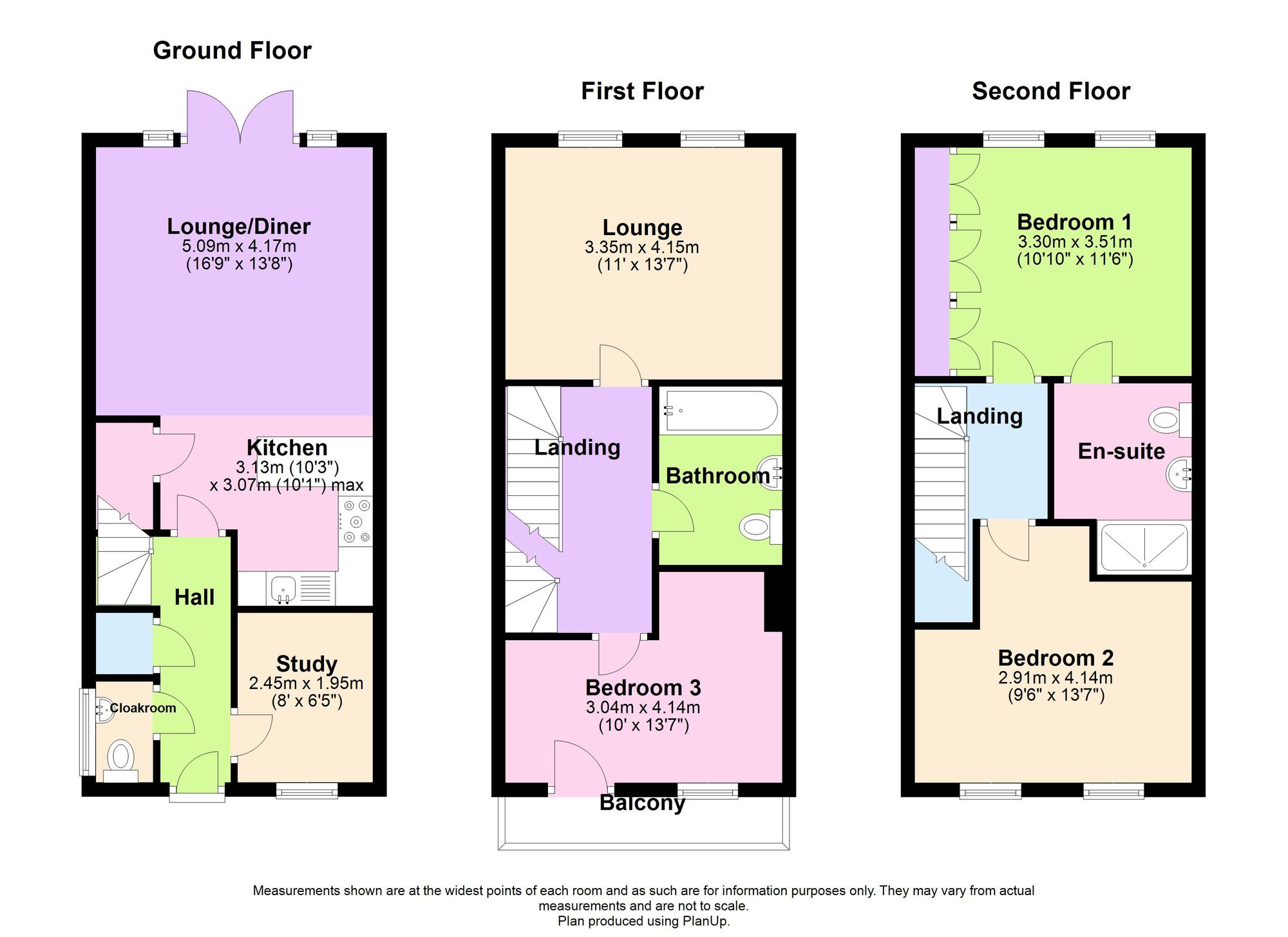 9 The Dingle, Telford floorplan