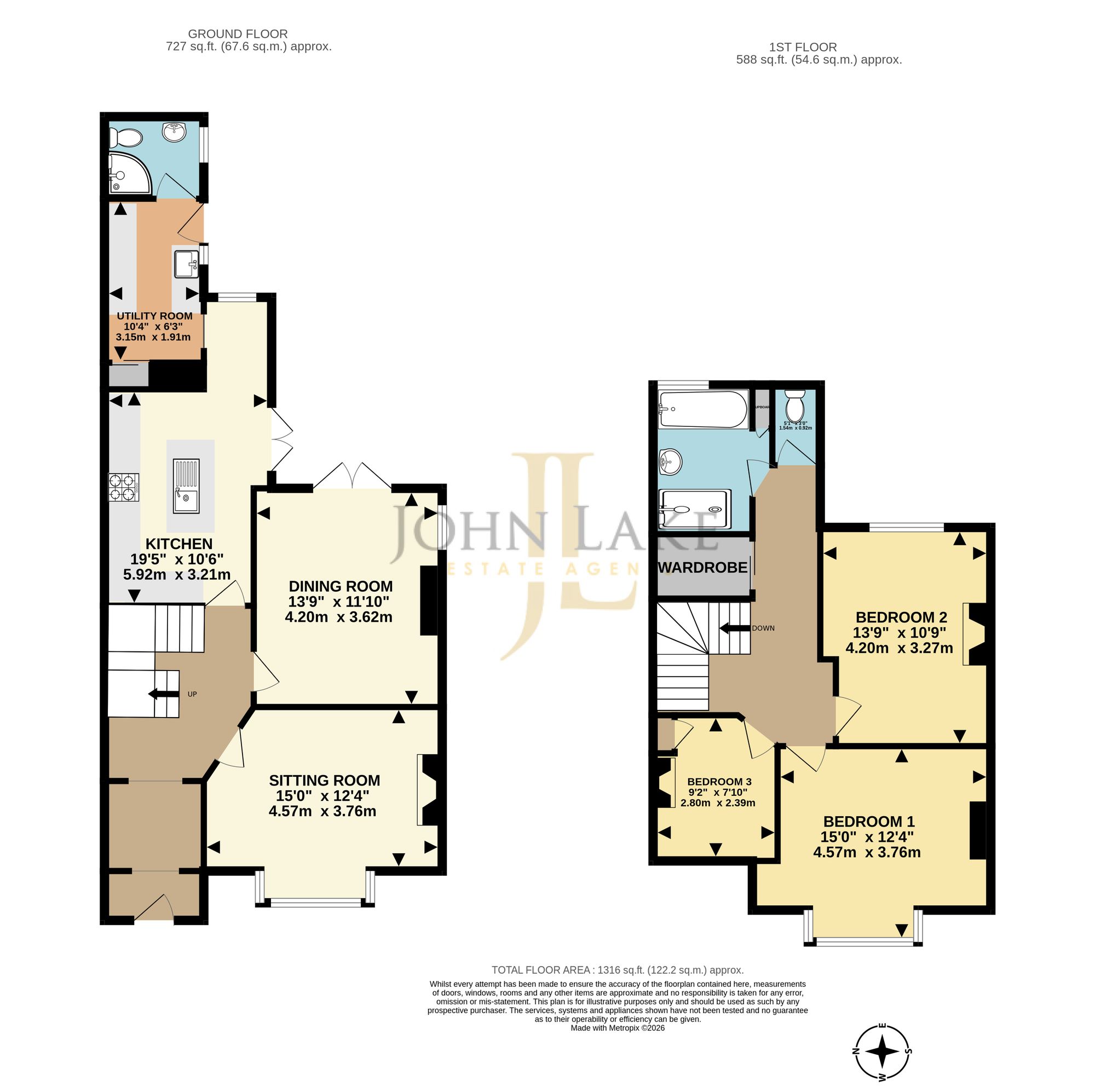 13 Studley Road, Torquay floorplan