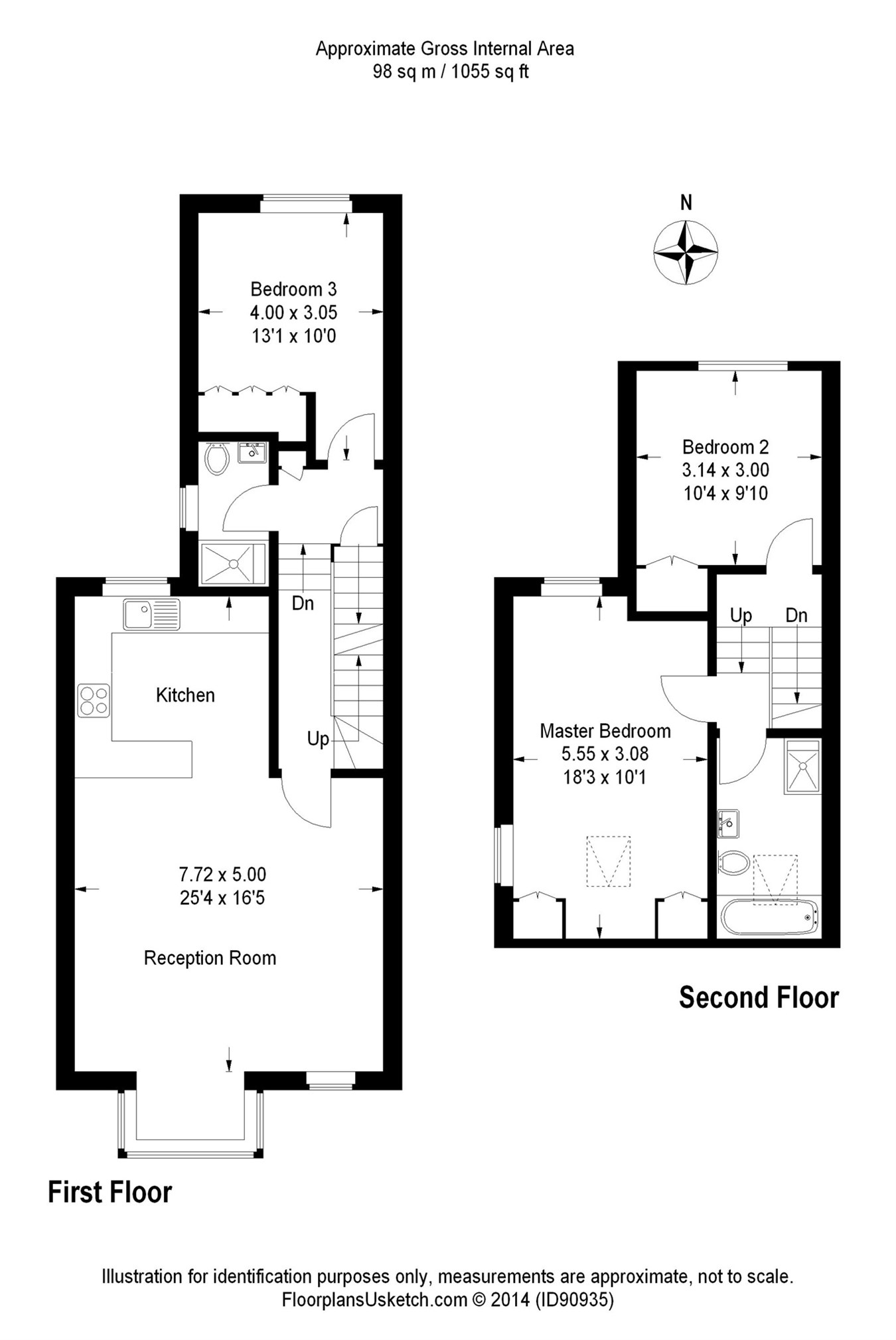 3 Bedrooms Flat to rent in Birkbeck Avenue, Acton W3