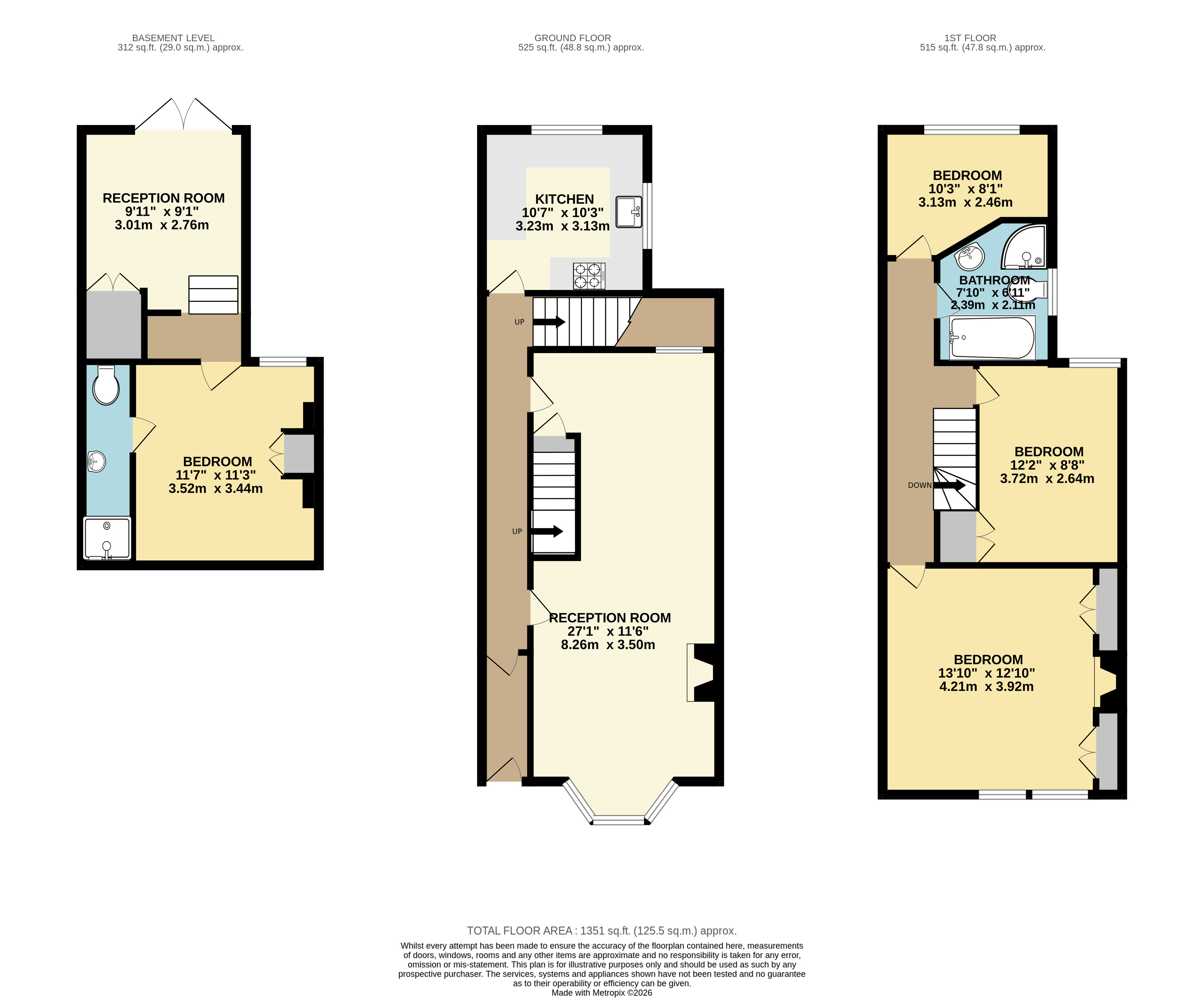 30, Eastfield Road, Bristol floorplan