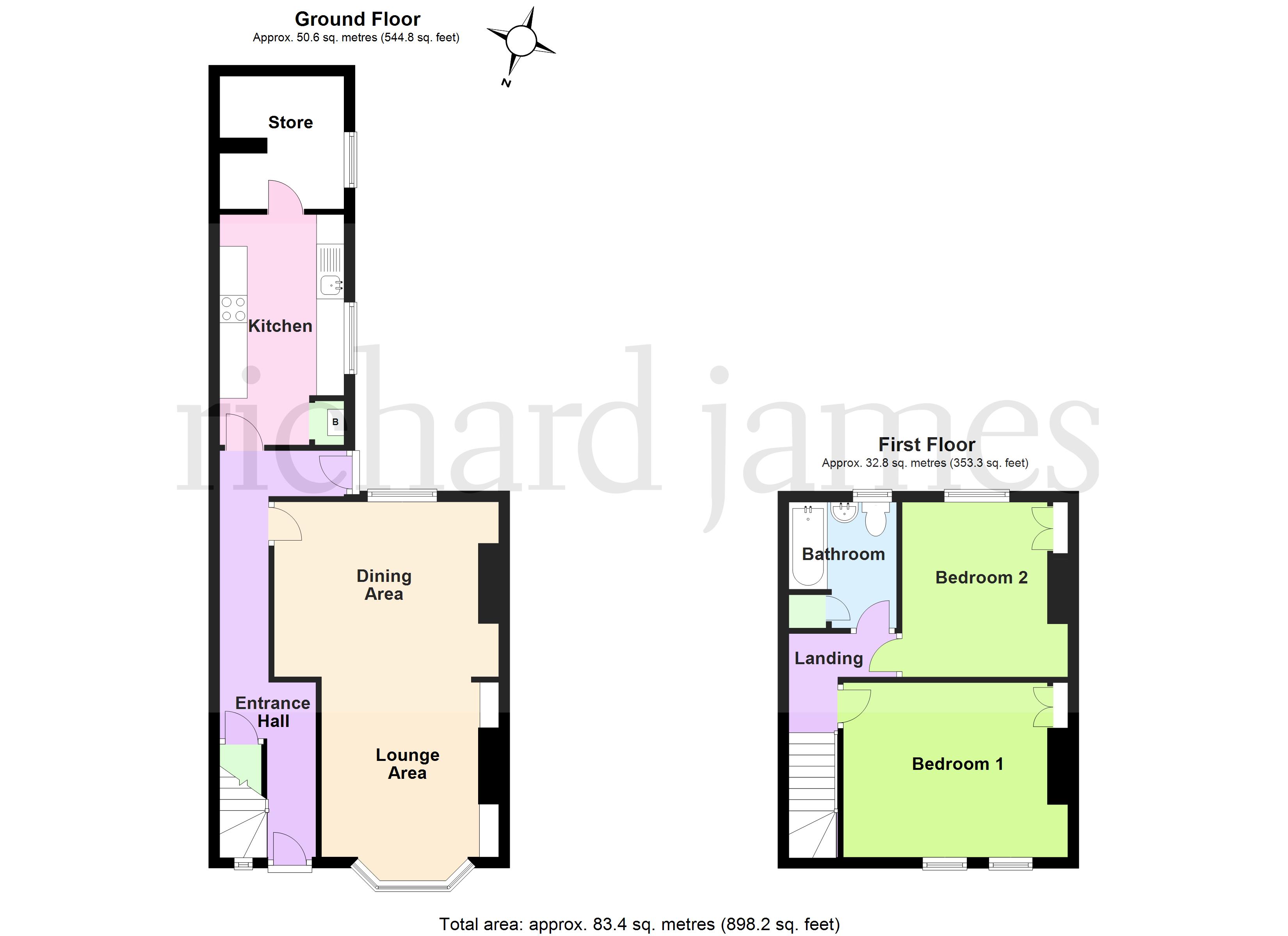 21, East Grove, Rushden floorplan