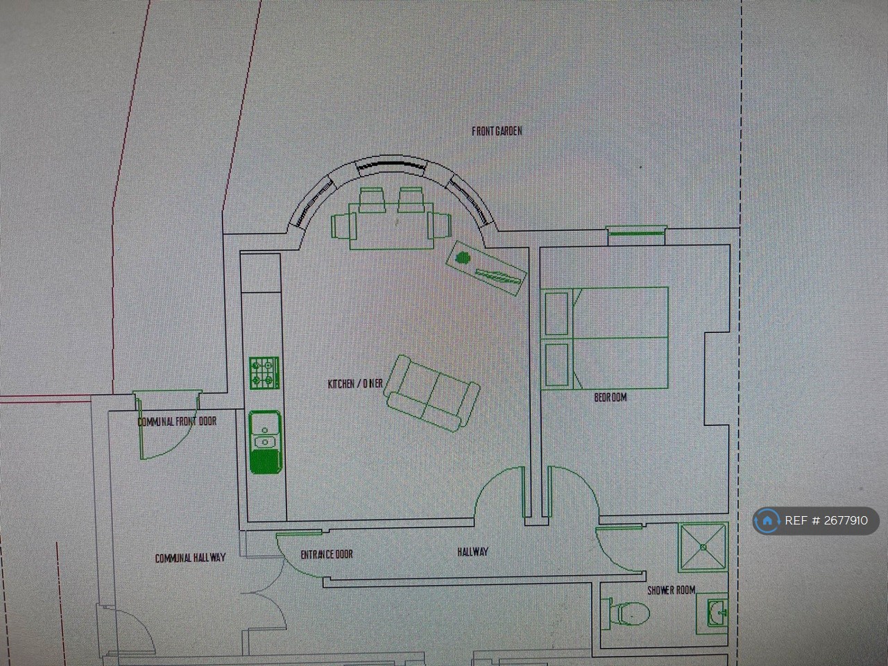Front Ground Floor Flat, Belvoir Road St Andrews, Bristol floorplan