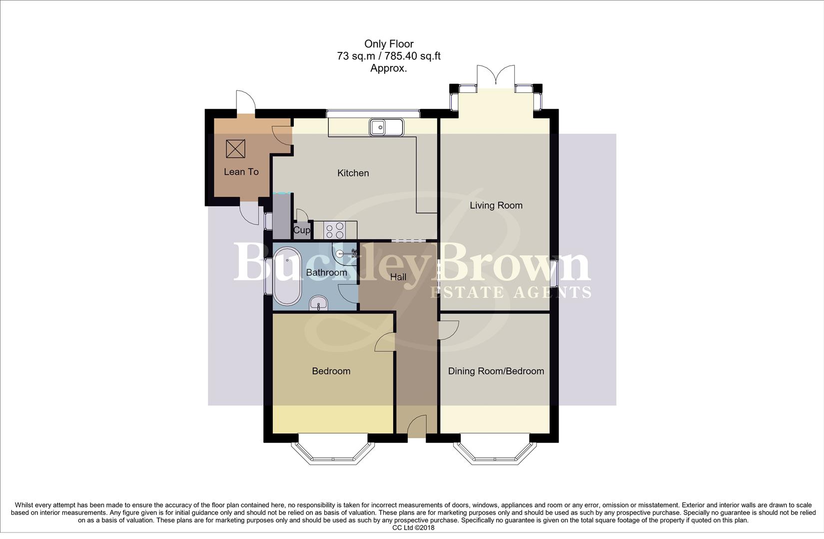 Robin Down Lane, Mansfield NG18, 2 bedroom detached bungalow for sale