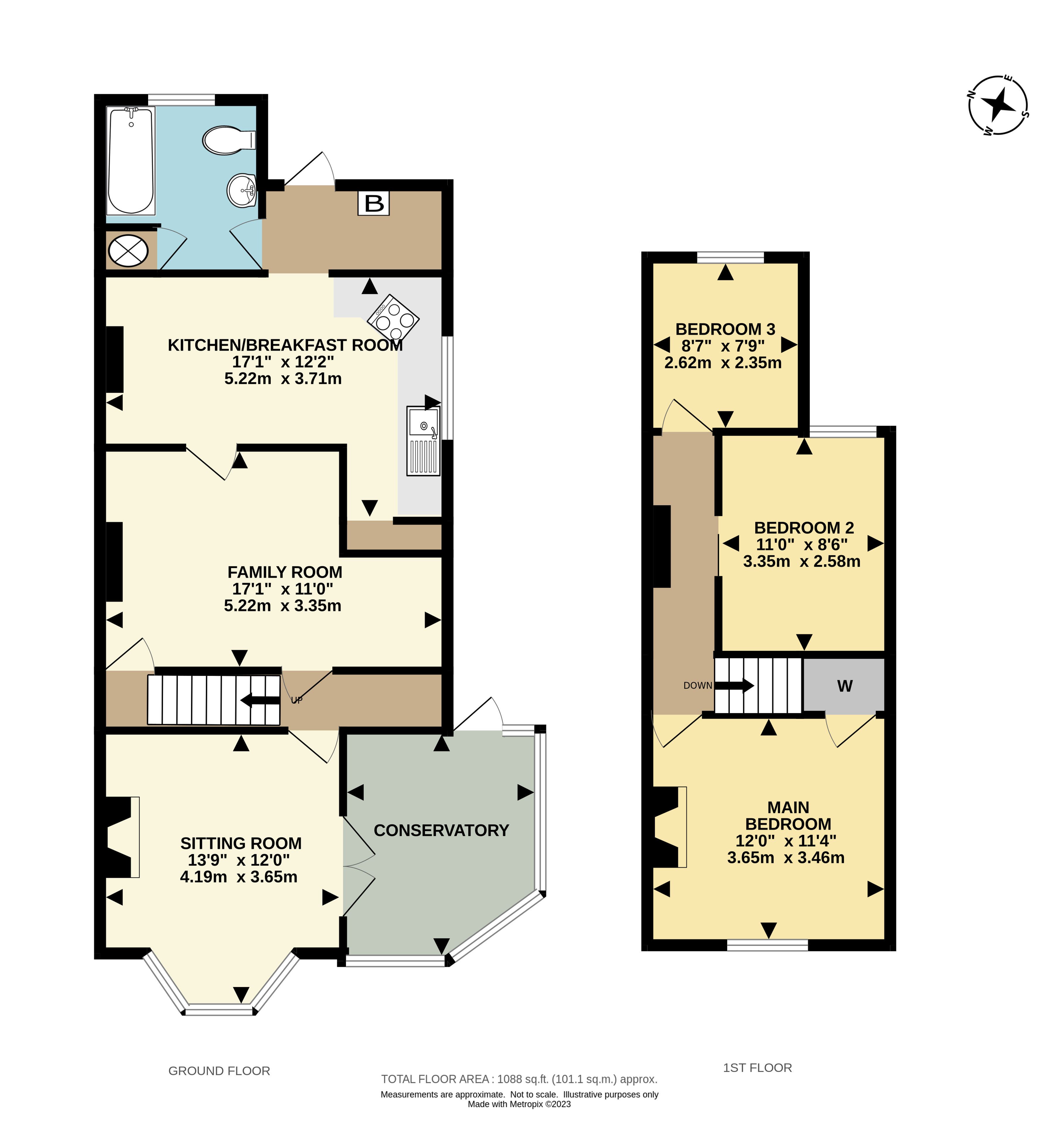 Lonesome Lane, Reigate, Surrey, RH2 floorplan