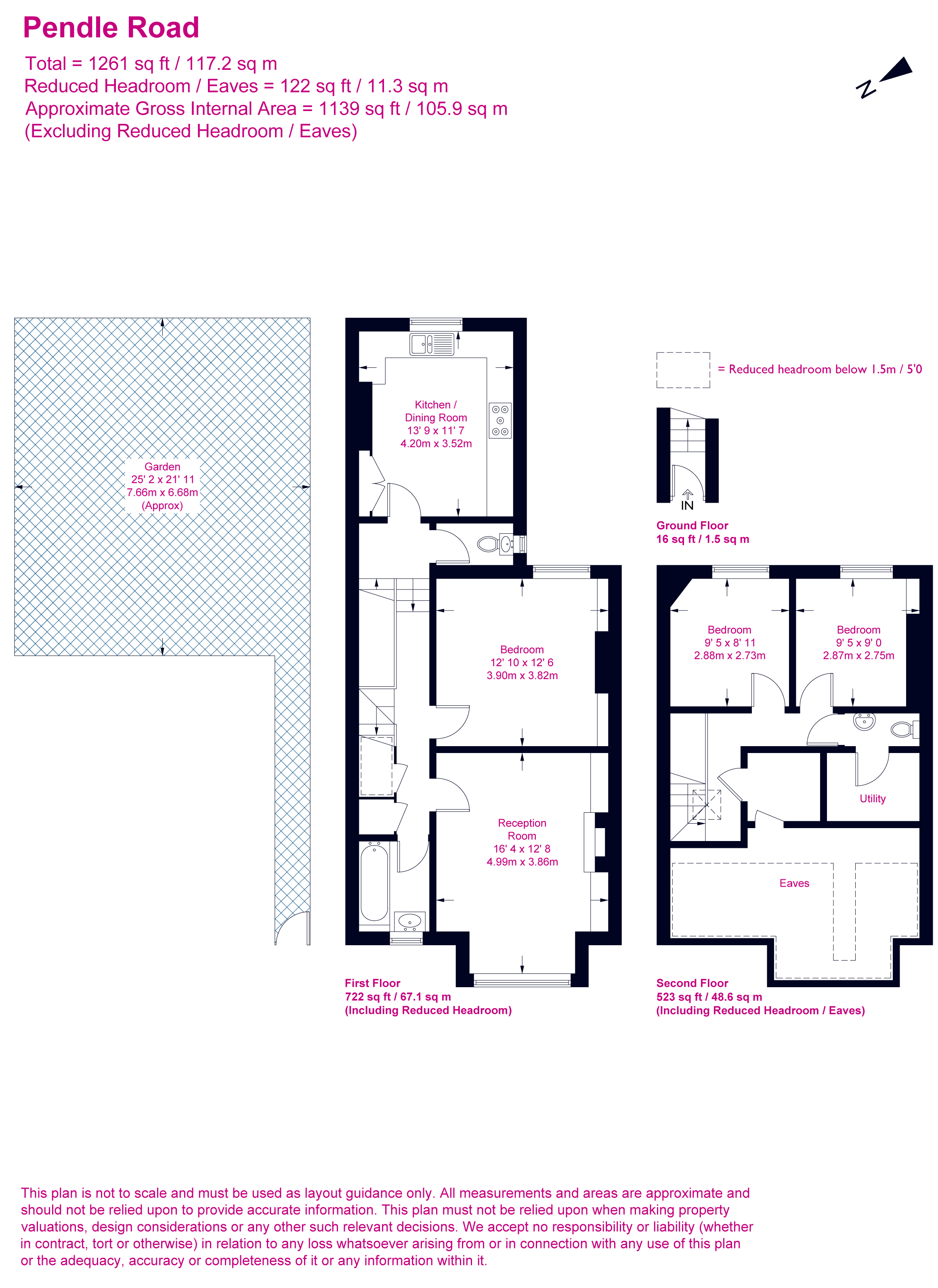 29b, Pendle Road, Furzedown floorplan