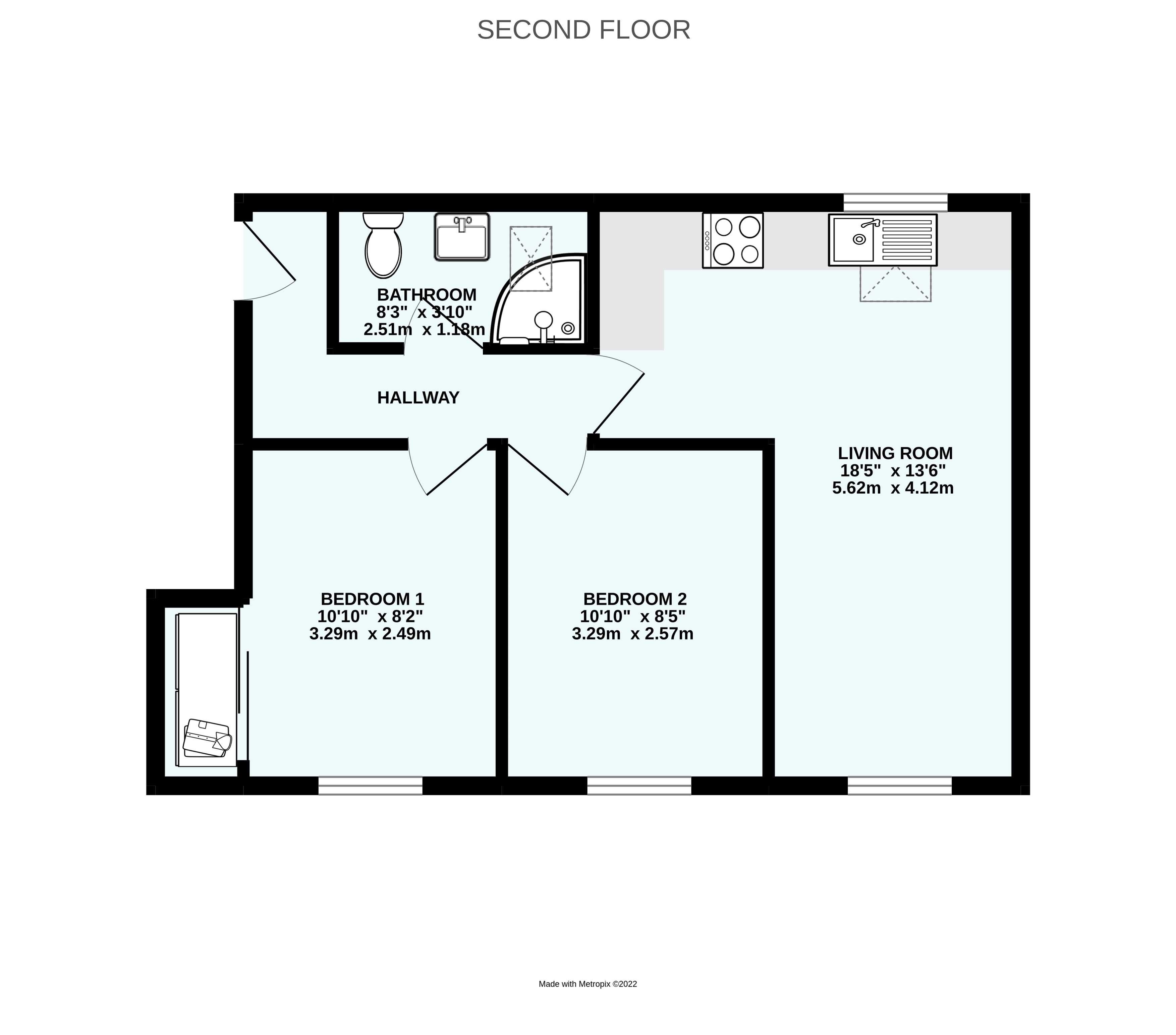 Burrow Road, St. Ives TR26, 2 bedroom flat for sale 61868001
