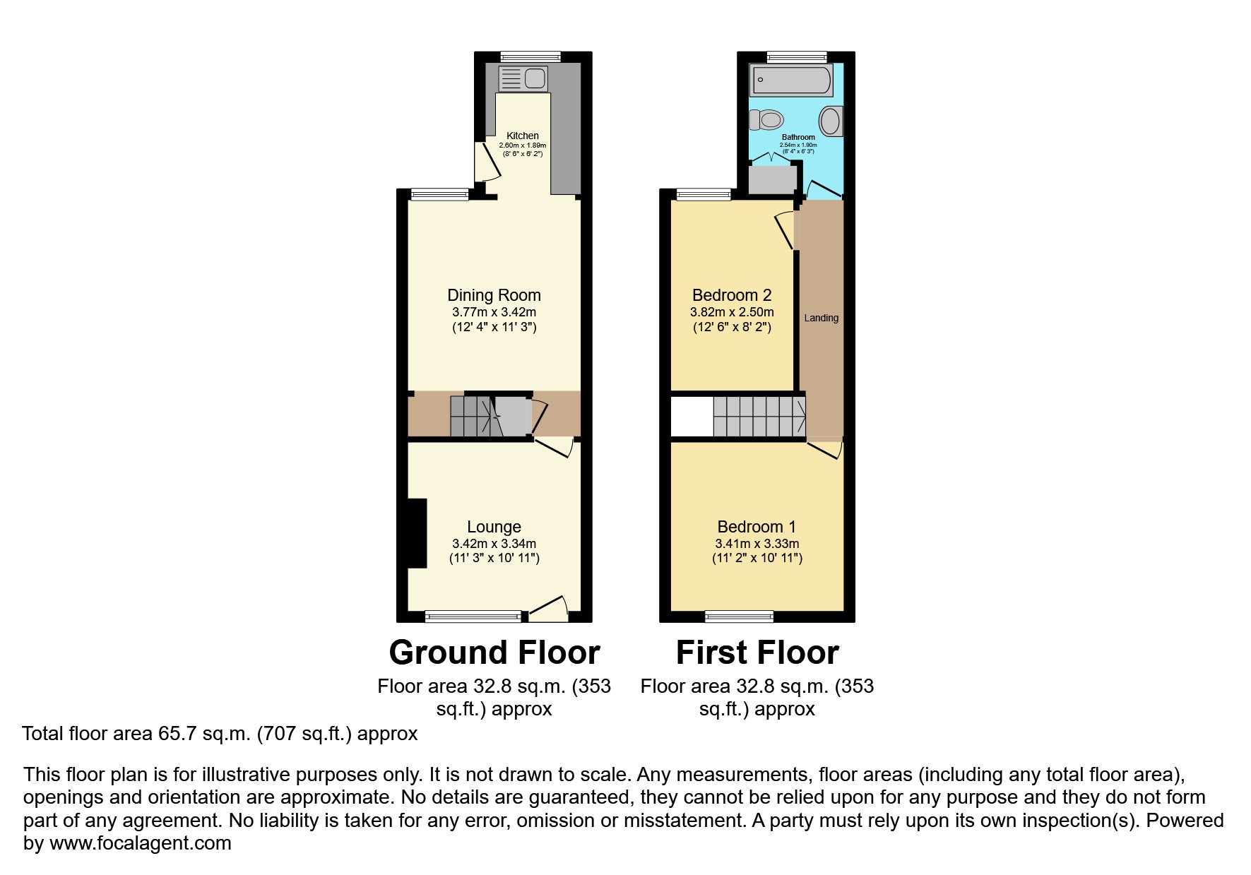 15, Boden Street, Derby floorplan