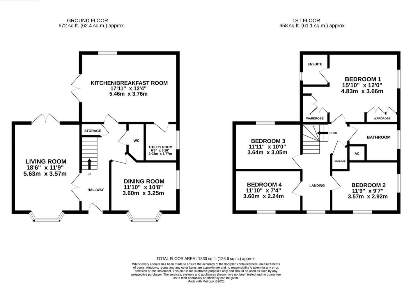 1, Pintail Lane, Thrapston floorplan