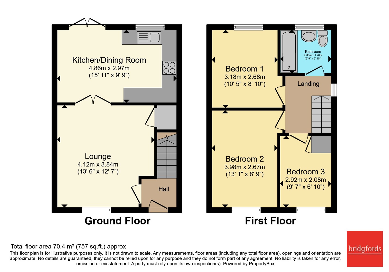 46, Mendip Close, Cheshire floorplan