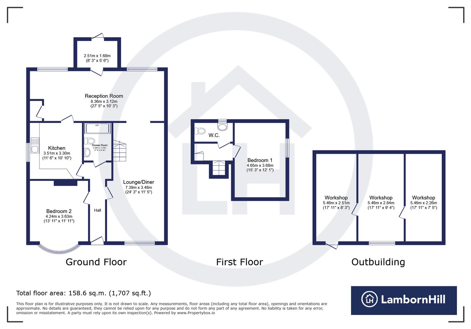 216, Bredhurst Road, Gillingham floorplan