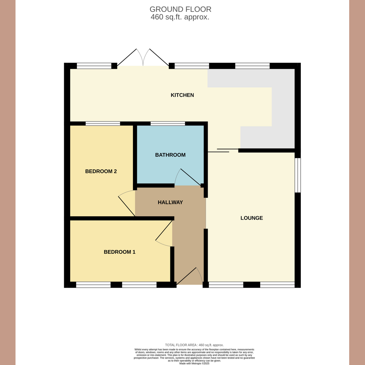 341, Fairfax Drive, Westcliff-on-sea floorplan