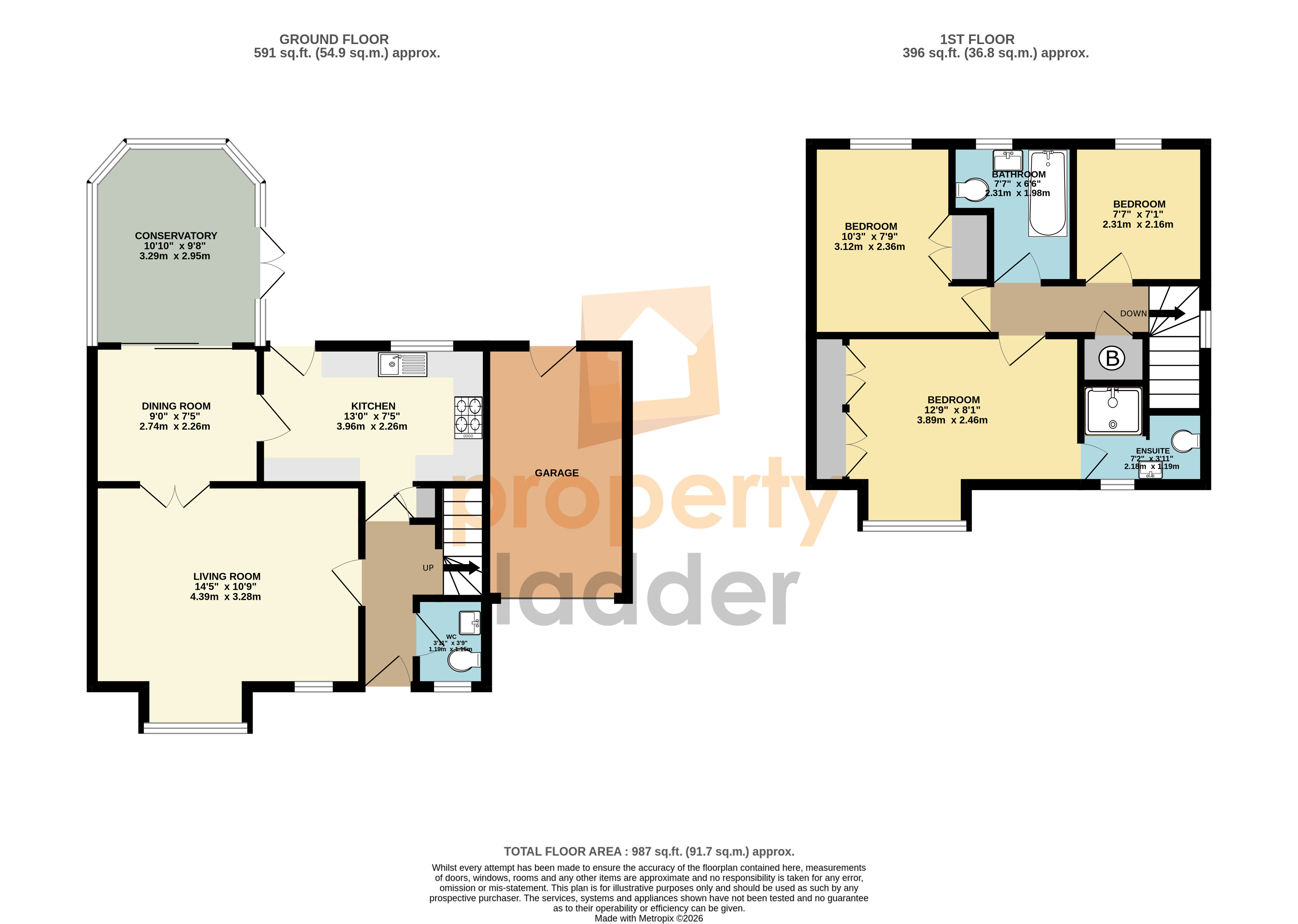 32, Columbine Road, Norwich floorplan