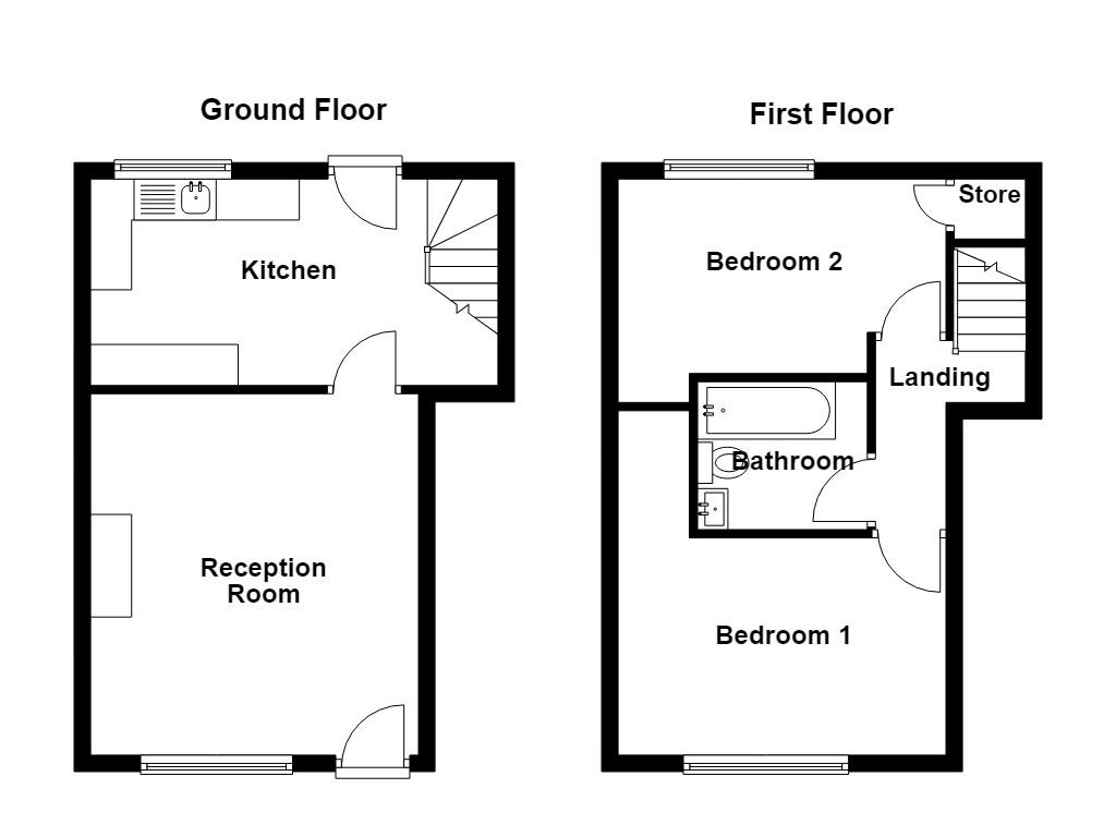 22, Spring Street, Accrington floorplan