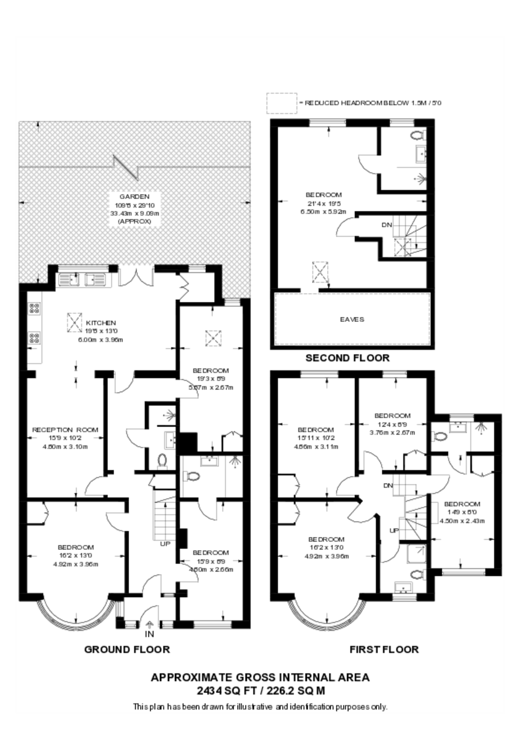 Churchill Avenue, HA3, Kenton floorplan