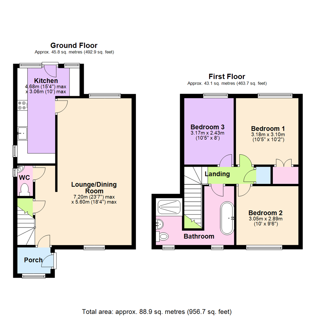 3 Bedrooms Terraced house for sale in Marnham Drive, Mapperley, Nottingham NG3