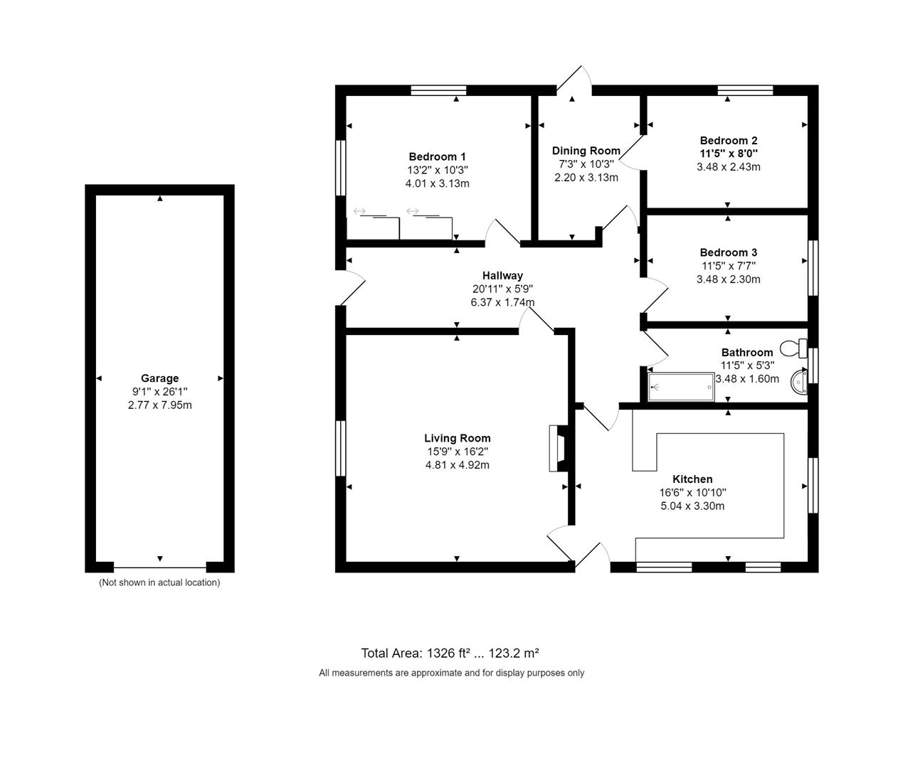 2, Alton Road, Fleet floorplan